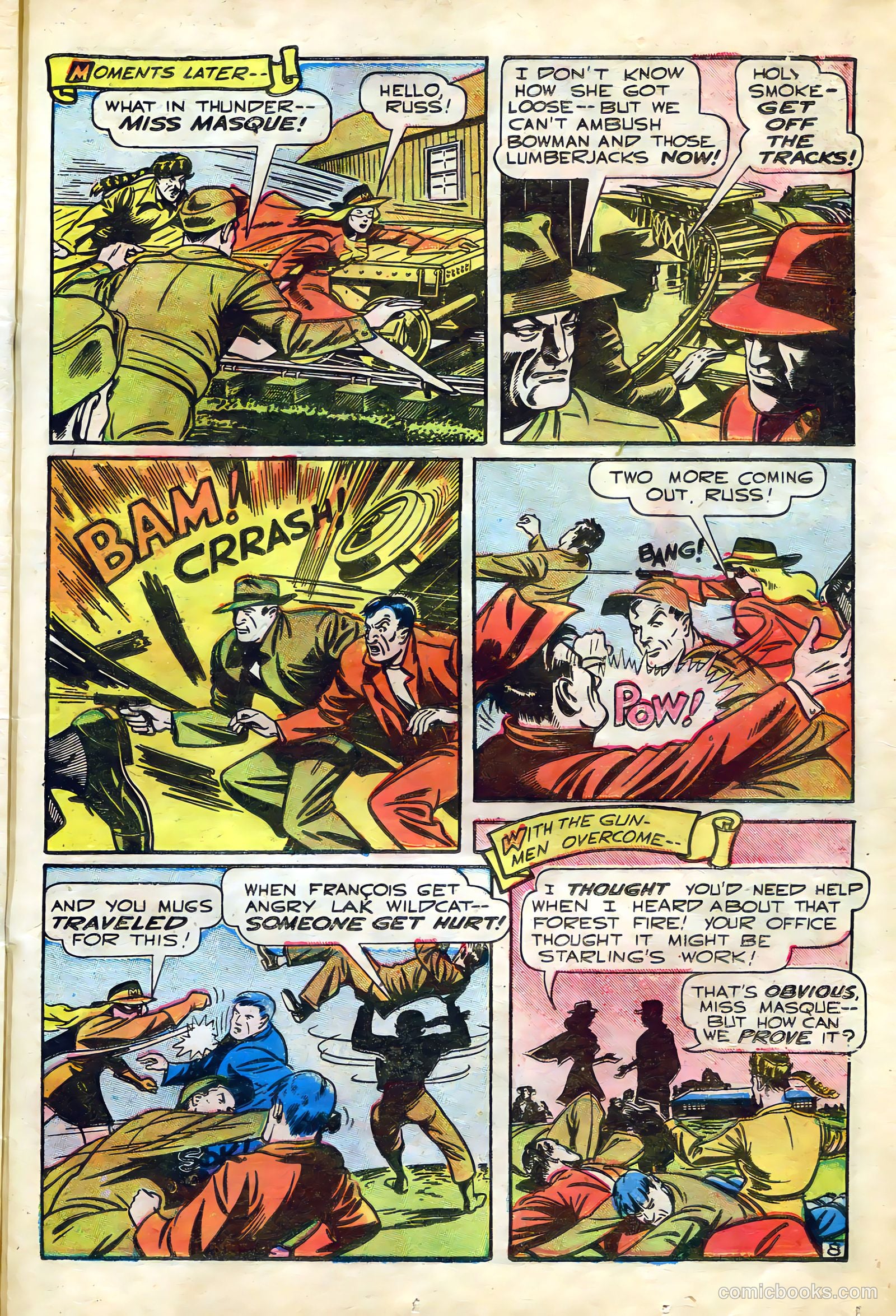 Exciting Comics #53 (1947) — page 32 of 51