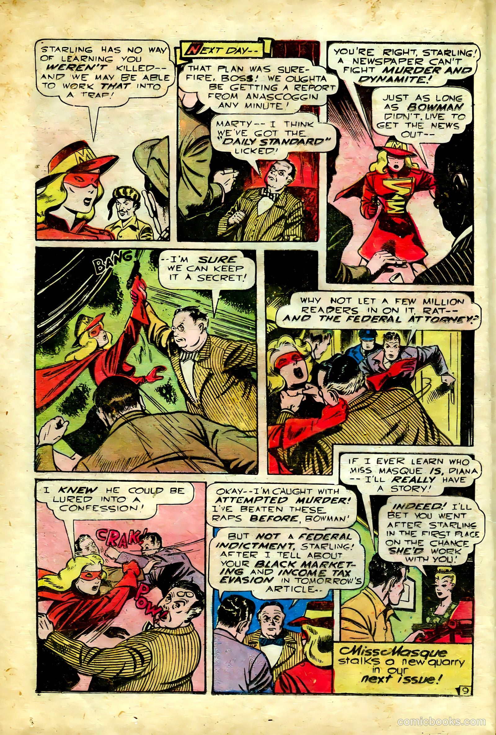 Exciting Comics #53 (1947) — page 33 of 51