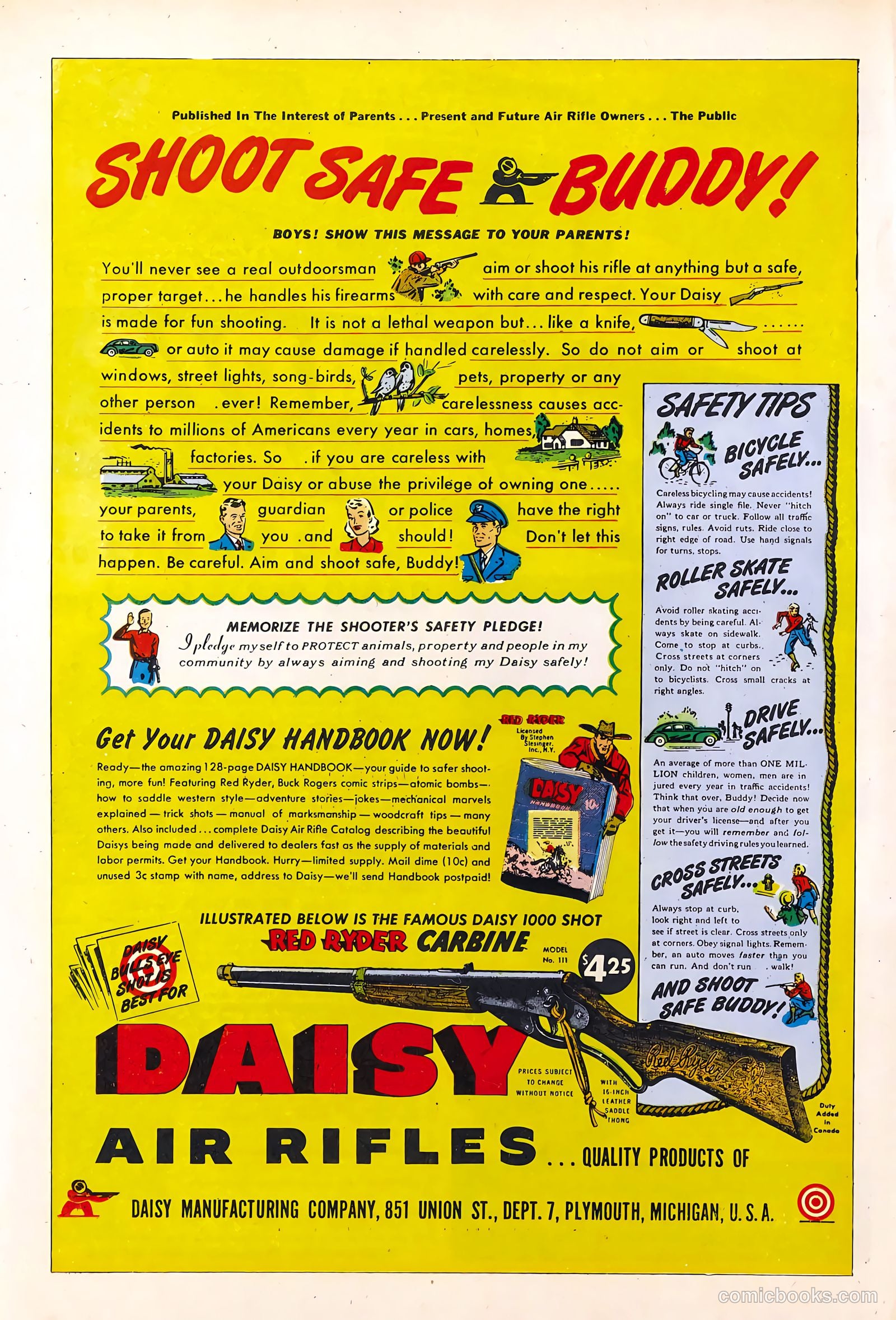 Exciting Comics #53 (1947) — page 51 of 51