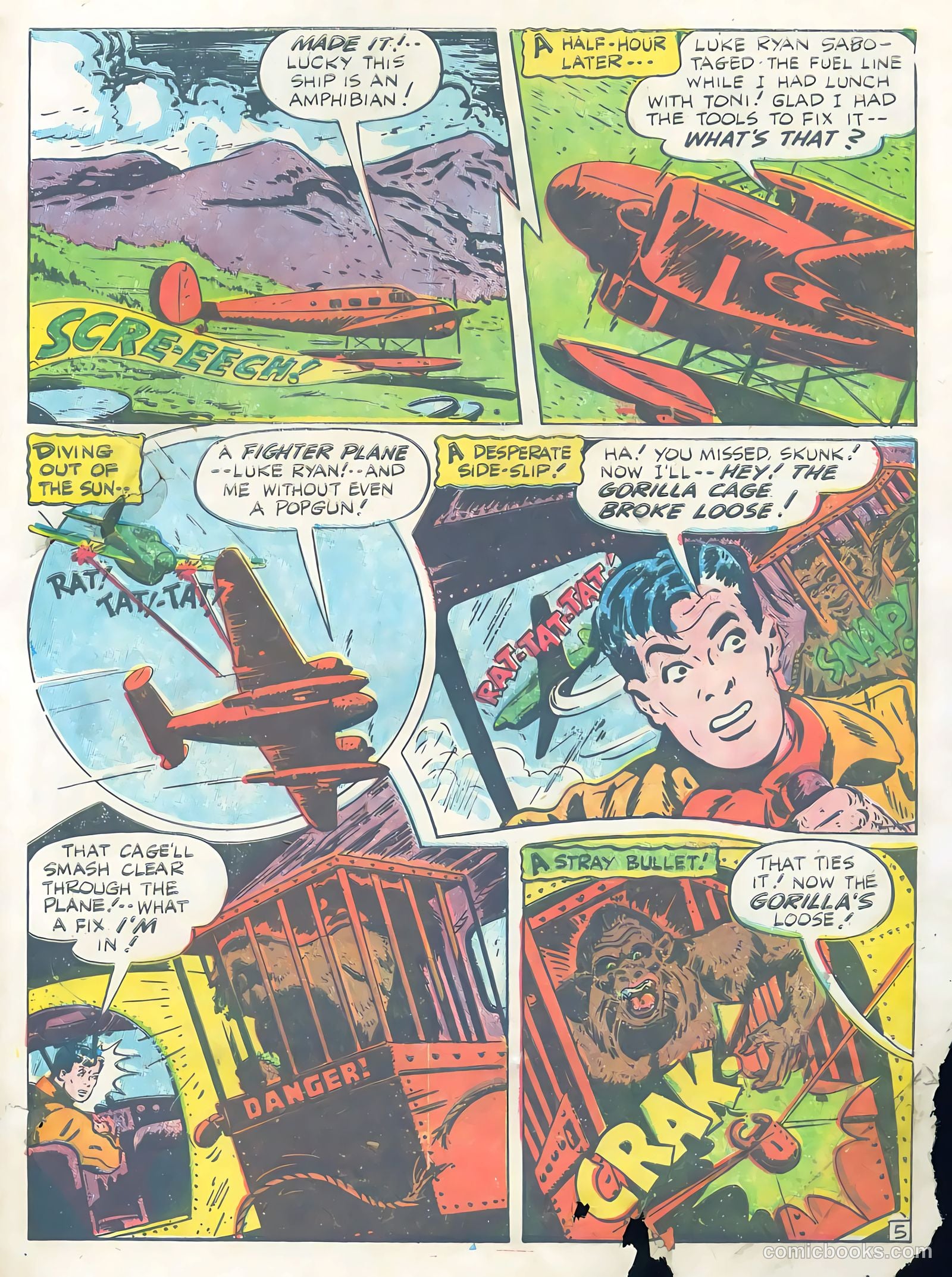 Exciting Comics #54 (1947) — page 50 of 51