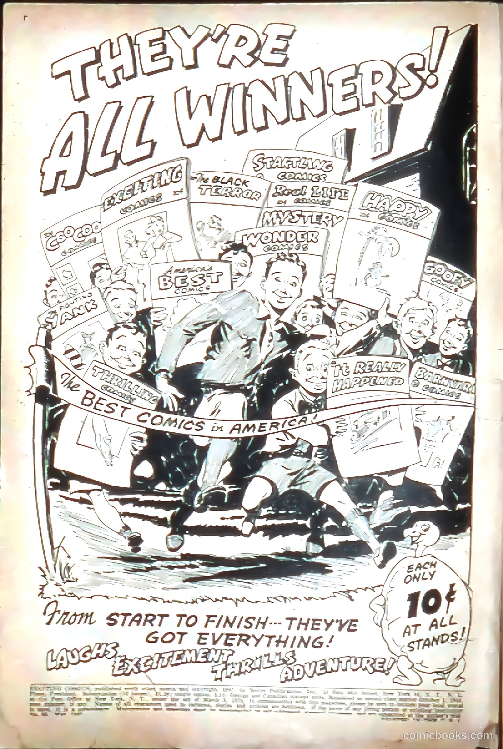 Exciting Comics #55 (1947) — page 2 of 52