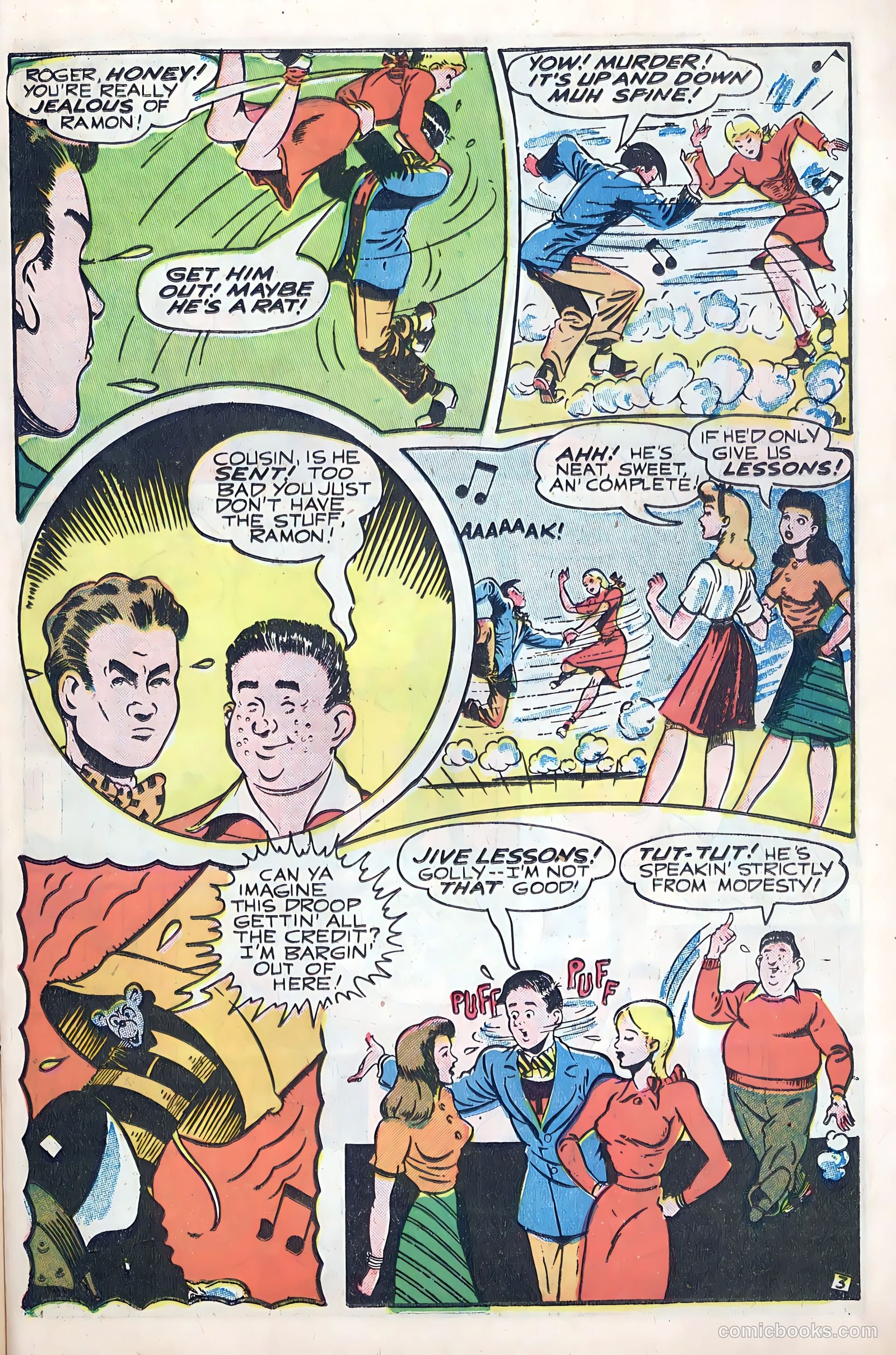 Exciting Comics #56 (1947) — page 16 of 51