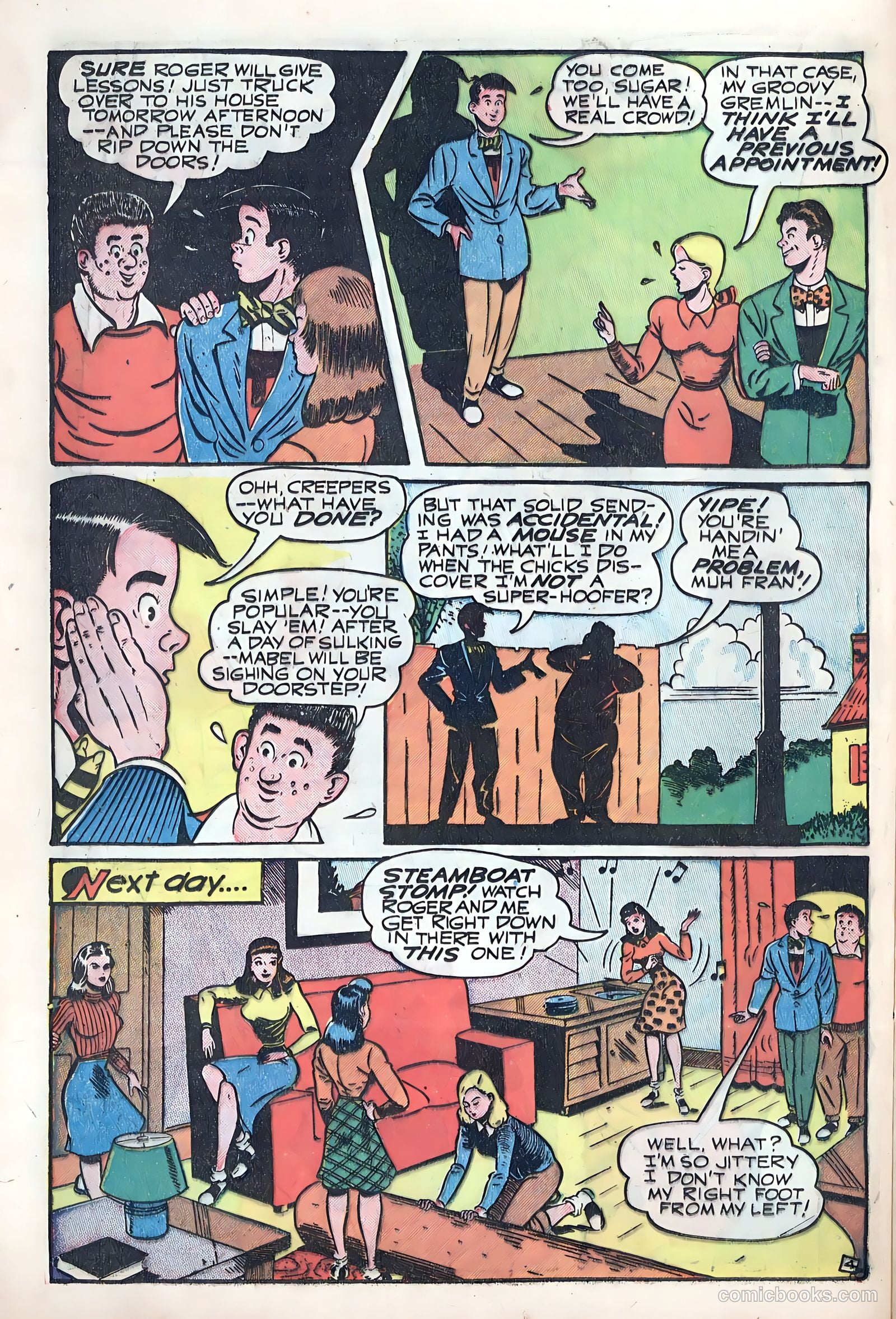 Exciting Comics #56 (1947) — page 17 of 51