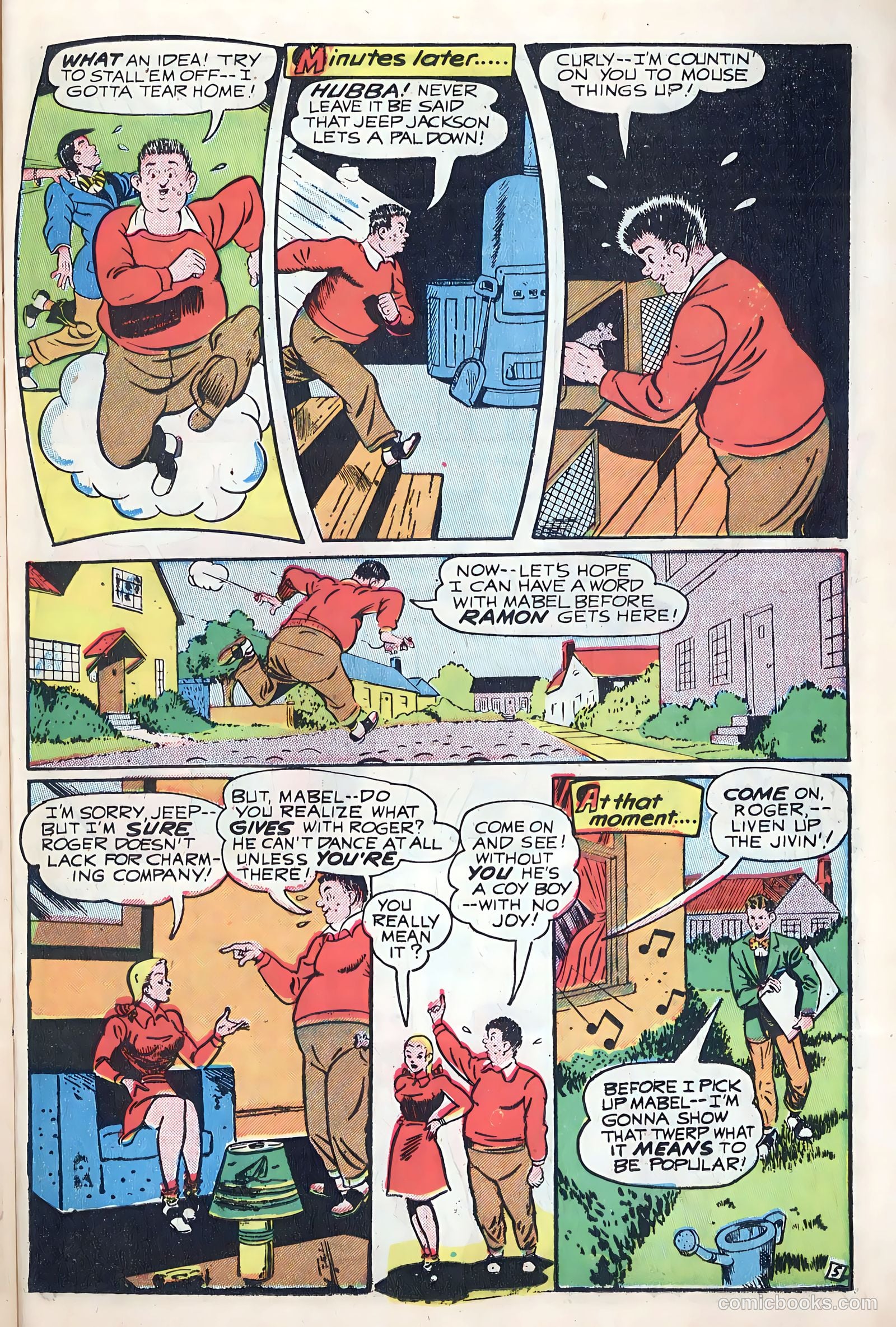 Exciting Comics #56 (1947) — page 18 of 51