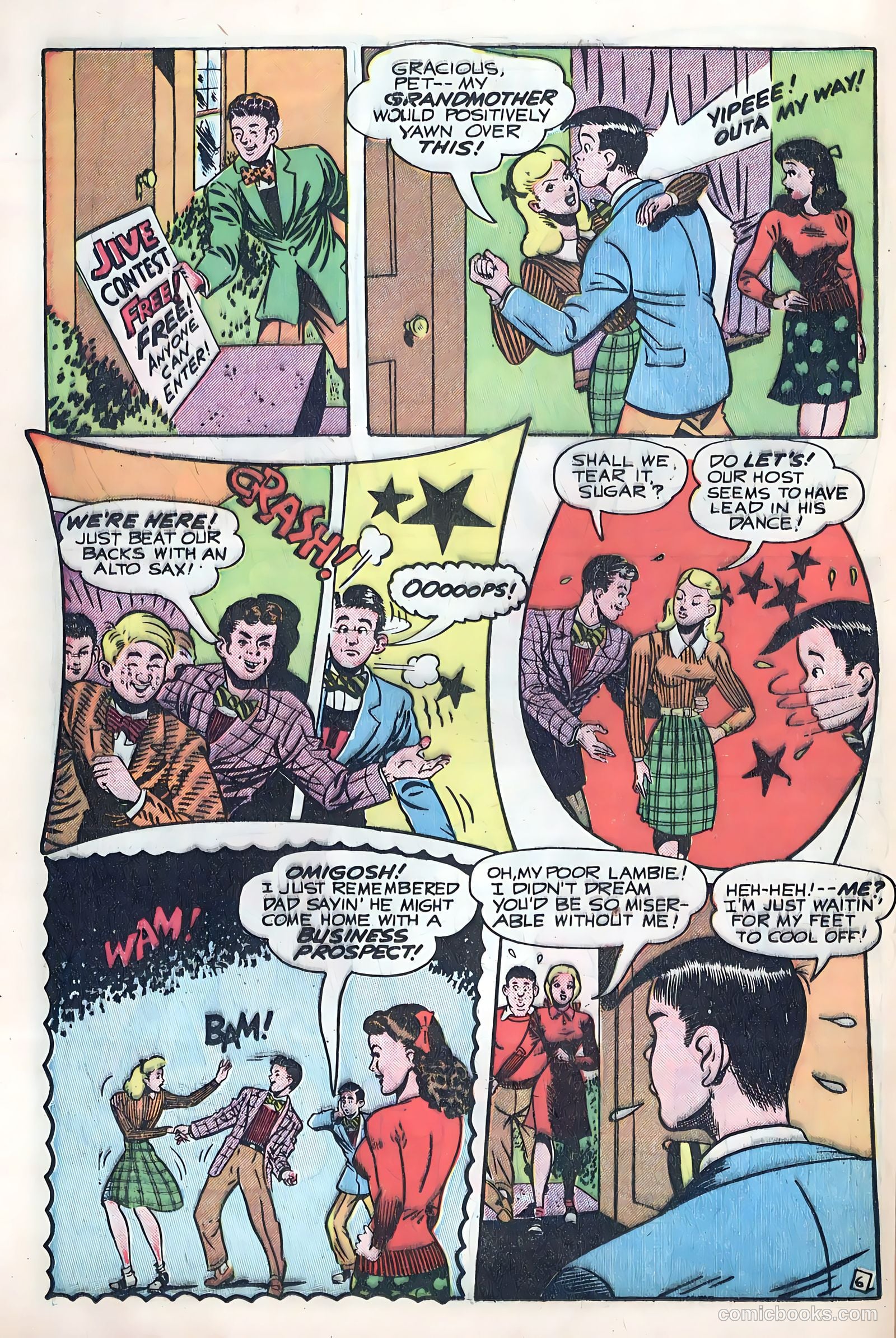Exciting Comics #56 (1947) — page 19 of 51