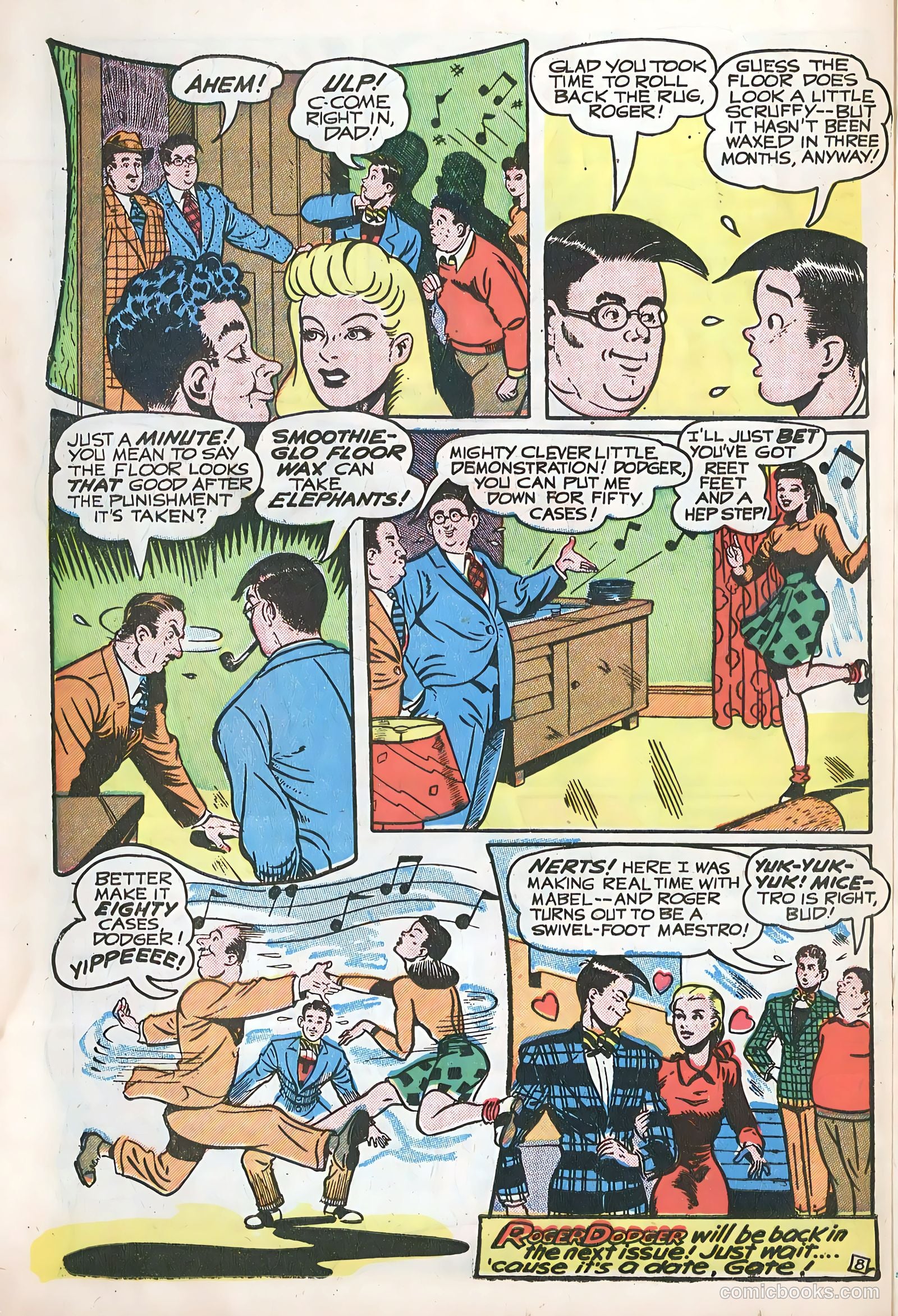 Exciting Comics #56 (1947) — page 21 of 51