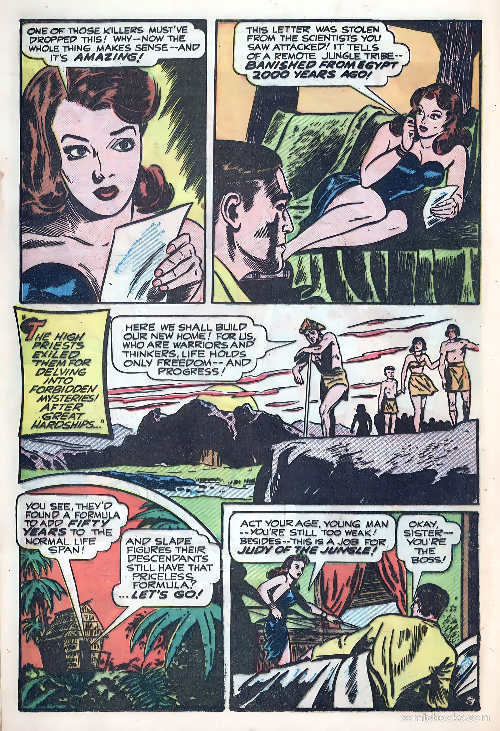 Exciting Comics #56 (1947) — page 29 of 51