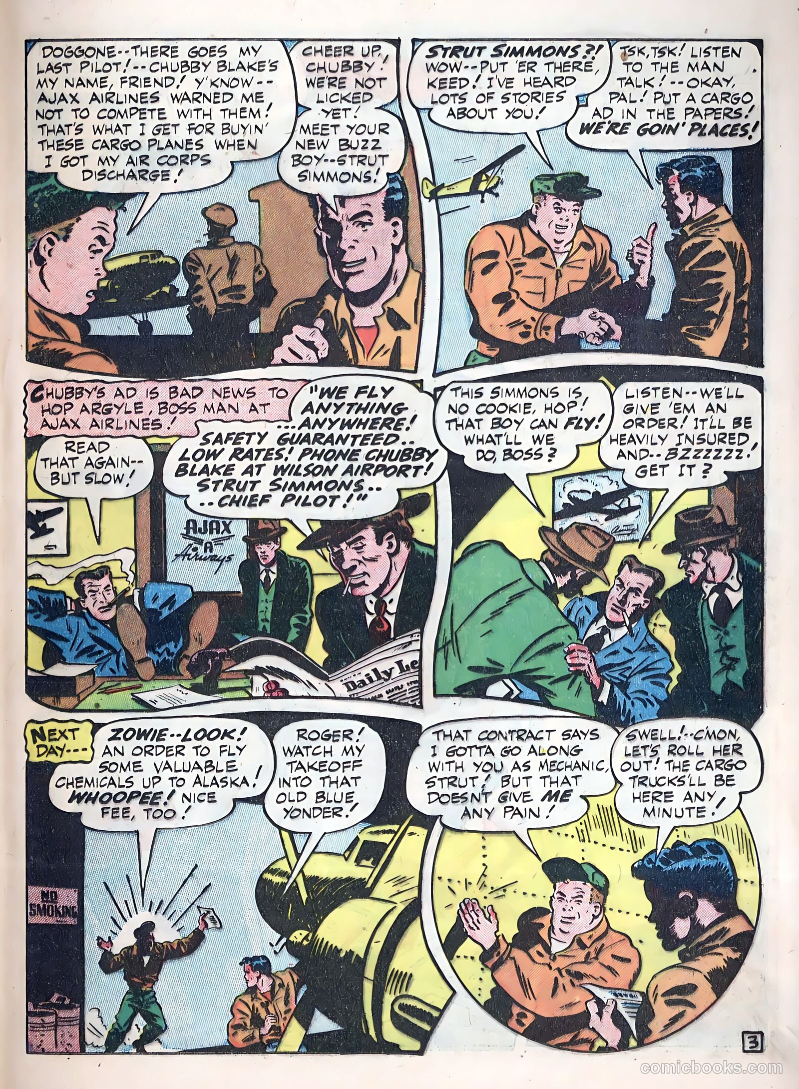 Exciting Comics #56 (1947) — page 34 of 51