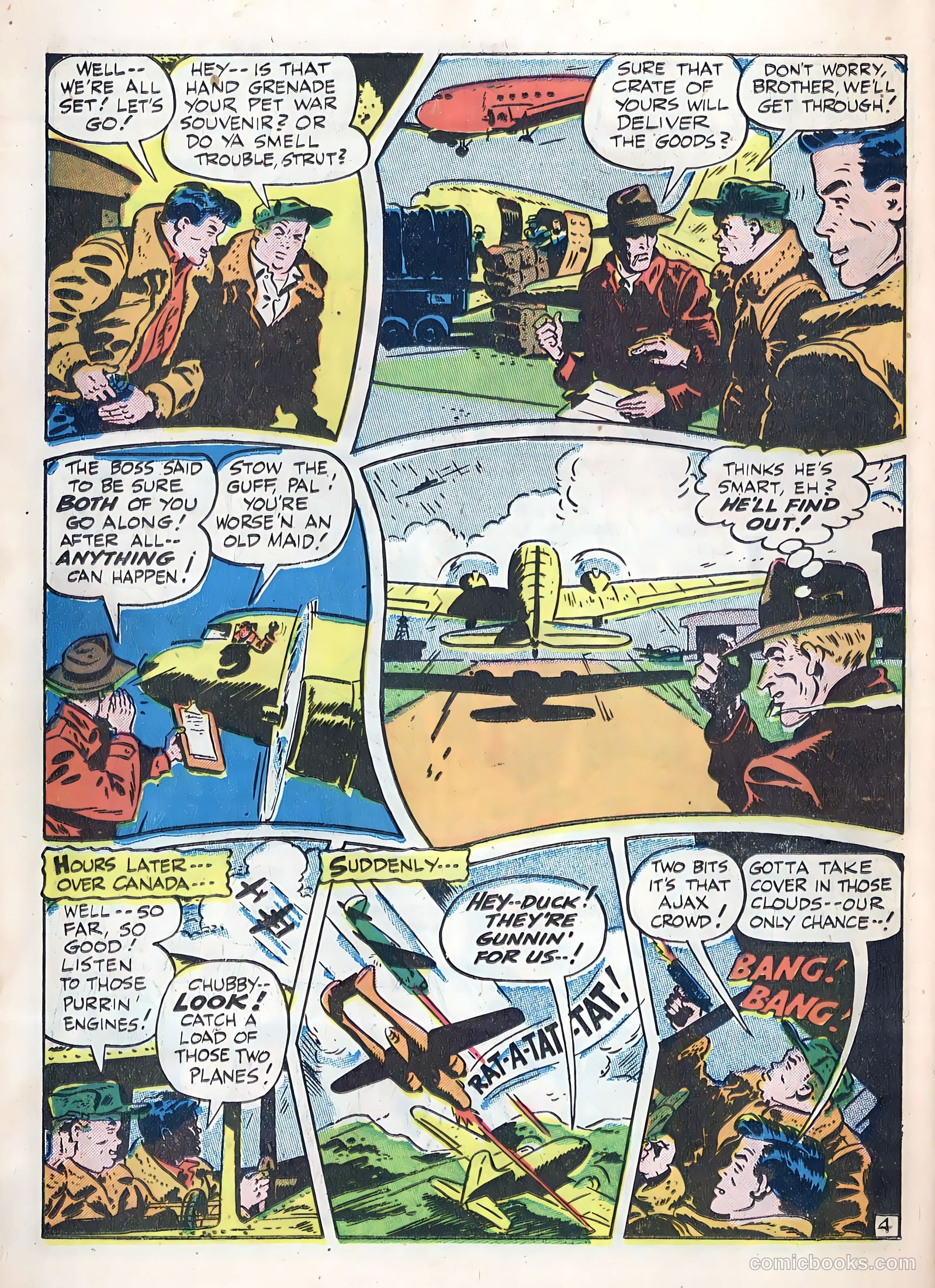 Exciting Comics #56 (1947) — page 35 of 51