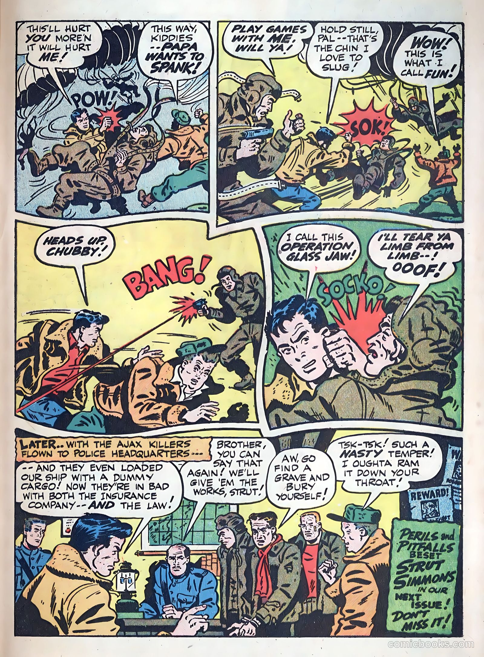 Exciting Comics #56 (1947) — page 38 of 51