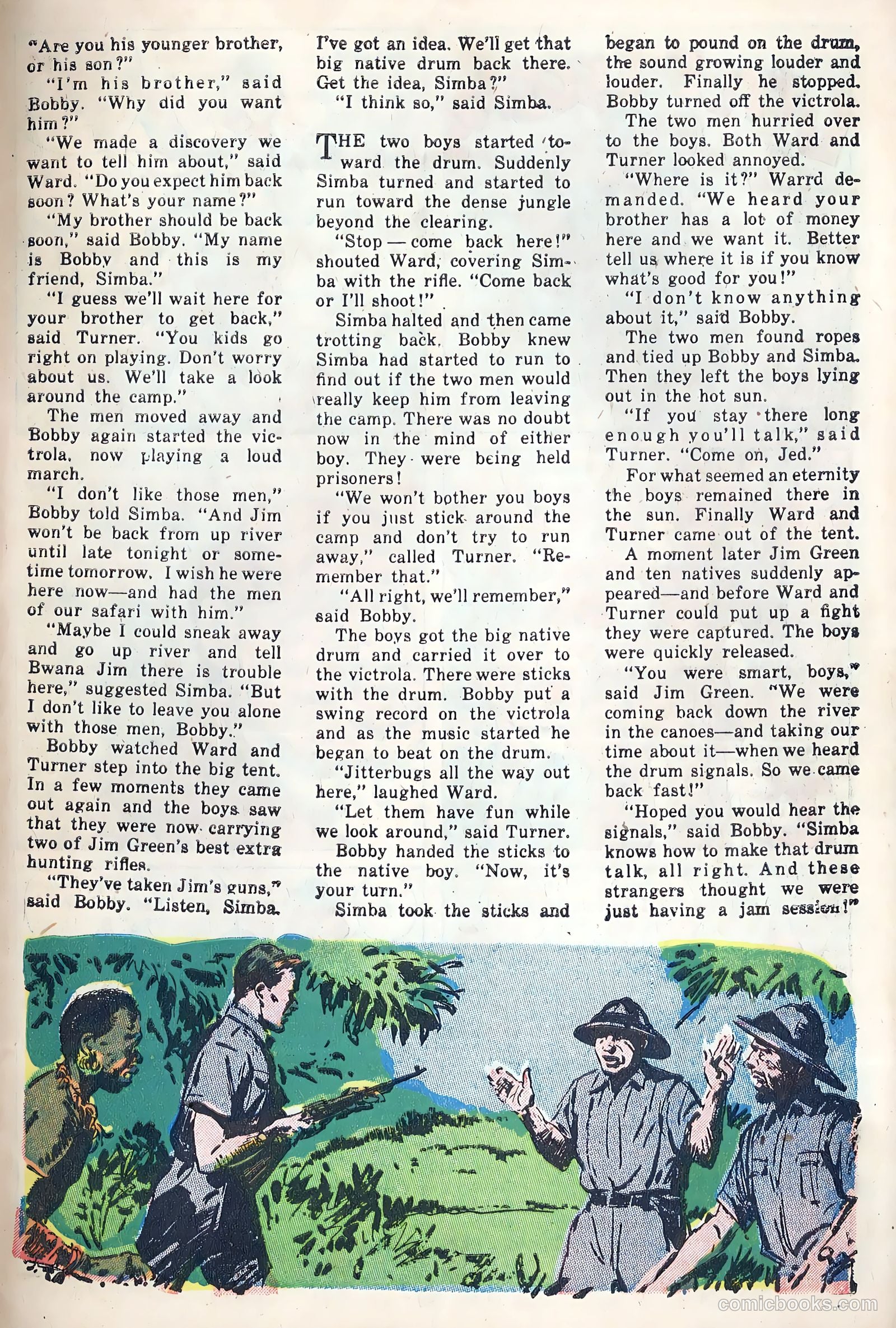 Exciting Comics #56 (1947) — page 40 of 51