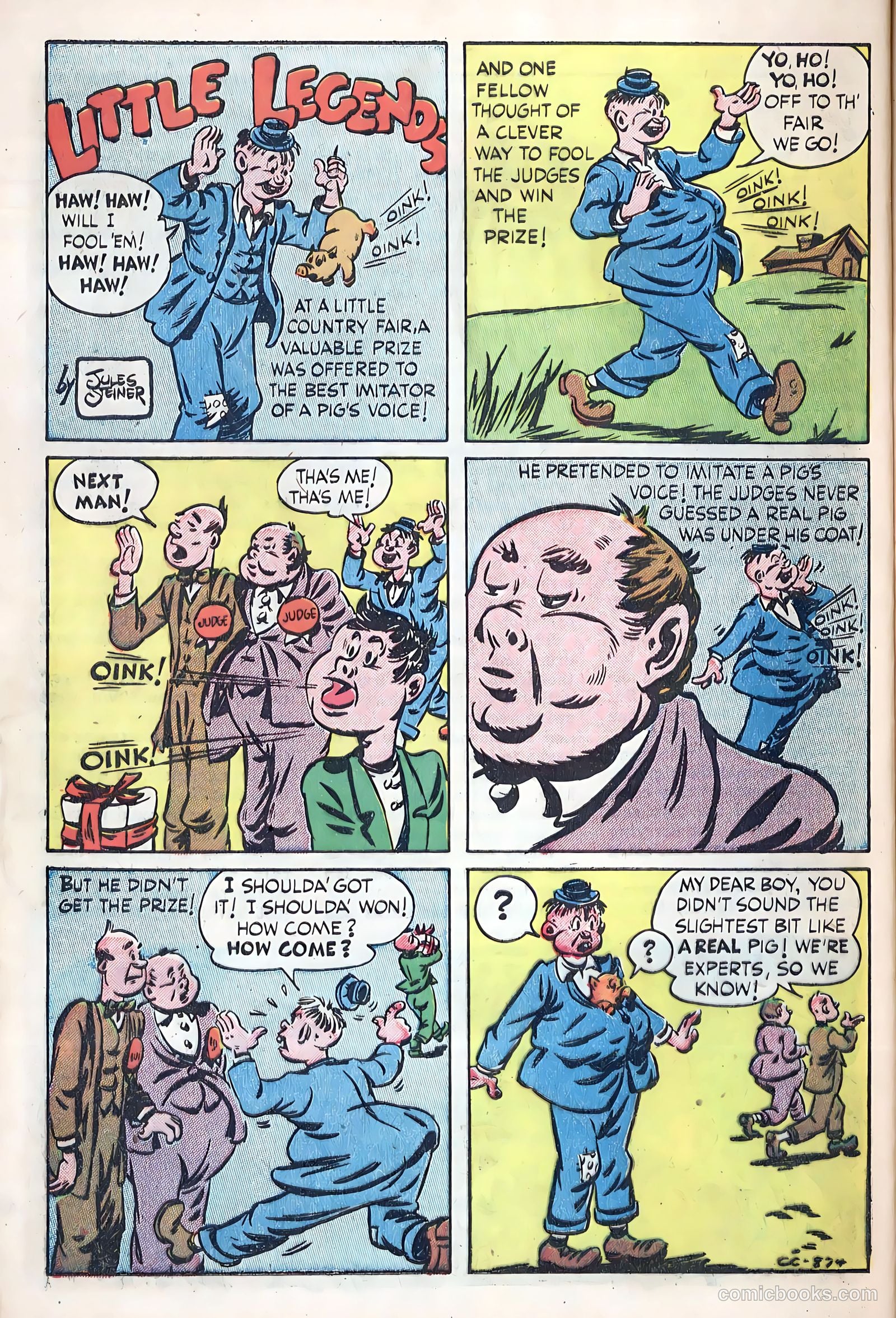Exciting Comics #56 (1947) — page 41 of 51
