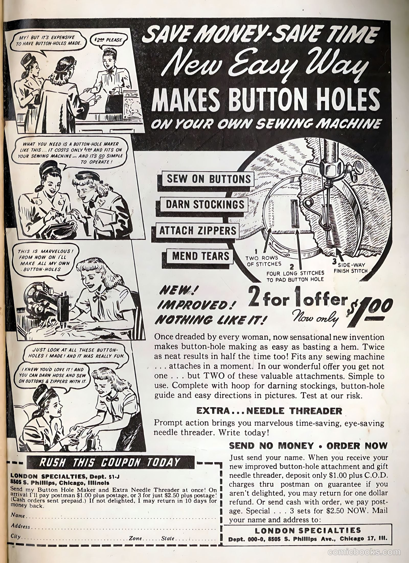 Exciting Comics #56 (1947) — page 50 of 51