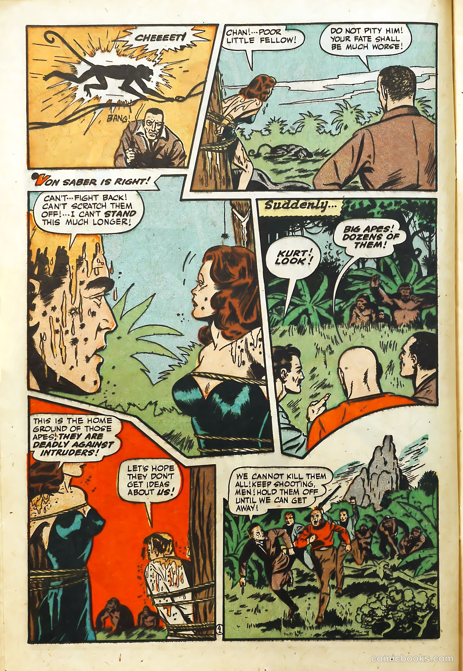 Exciting Comics #57 (1947) — page 16 of 52