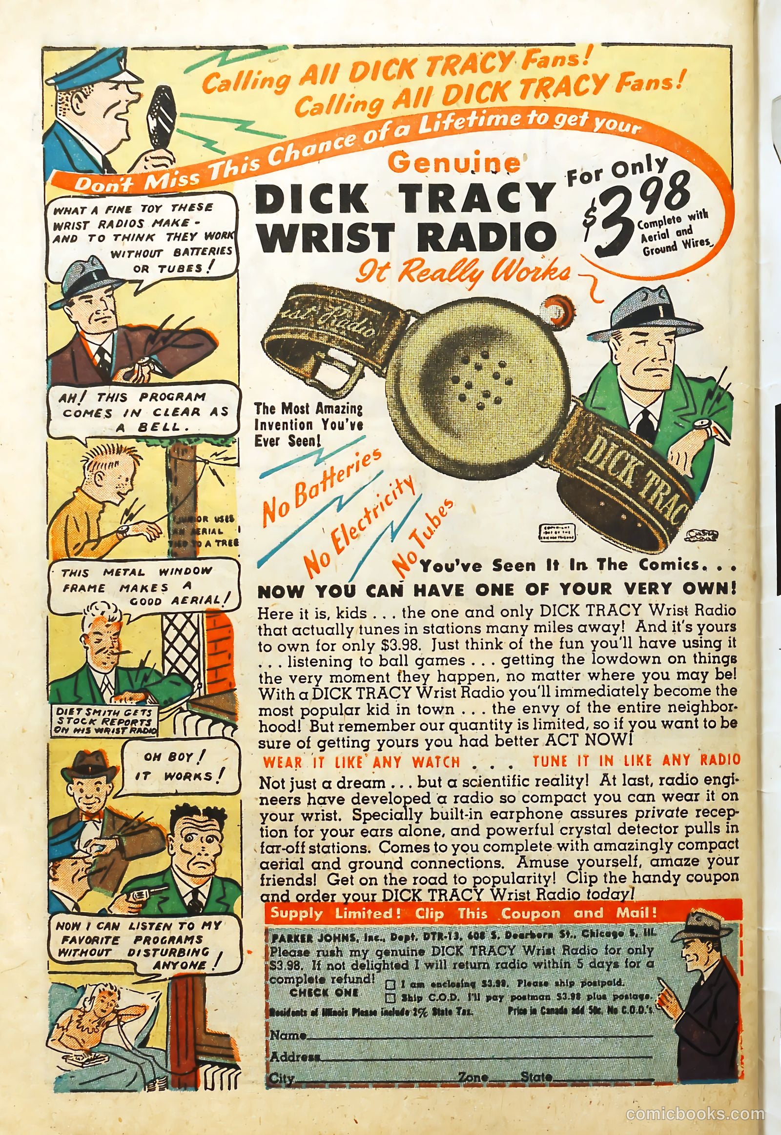 Exciting Comics #57 (1947) — page 50 of 52