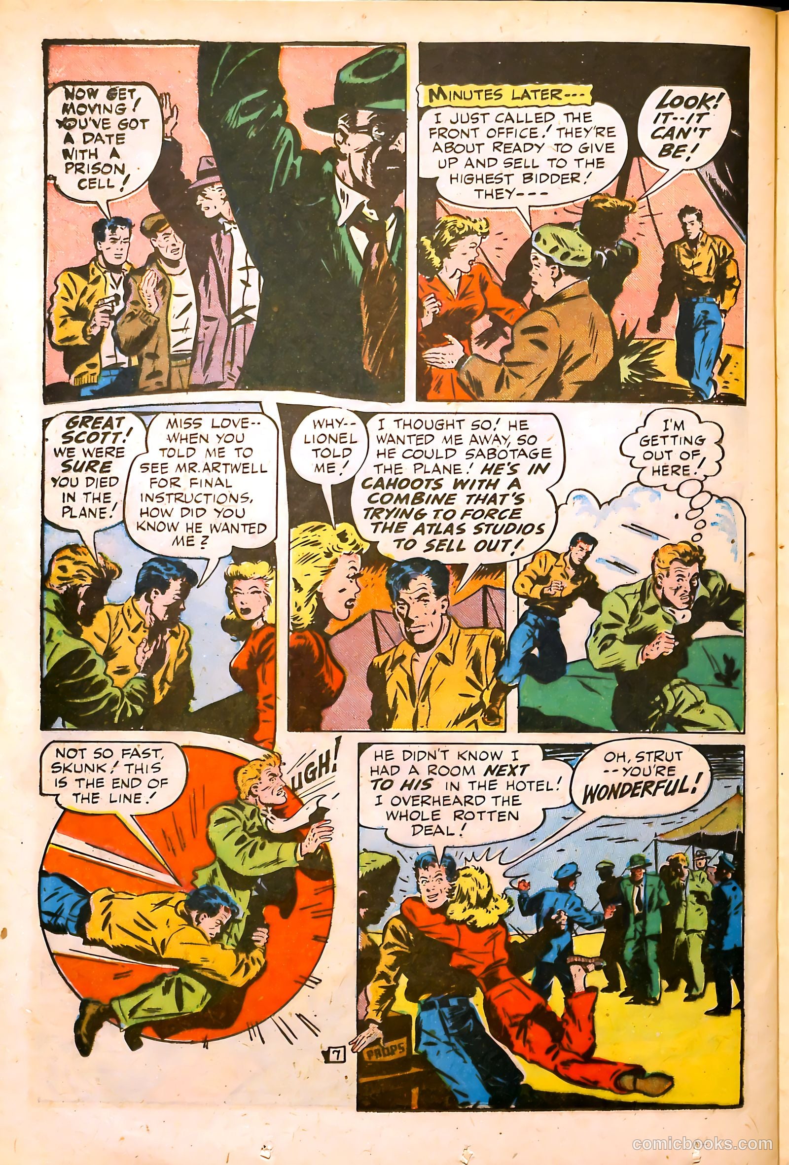 Exciting Comics #59 (1947) — page 32 of 53