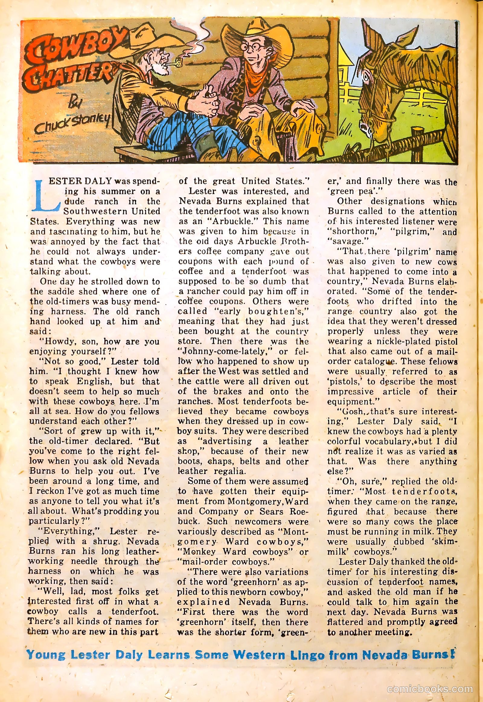 Exciting Comics #59 (1947) — page 34 of 53