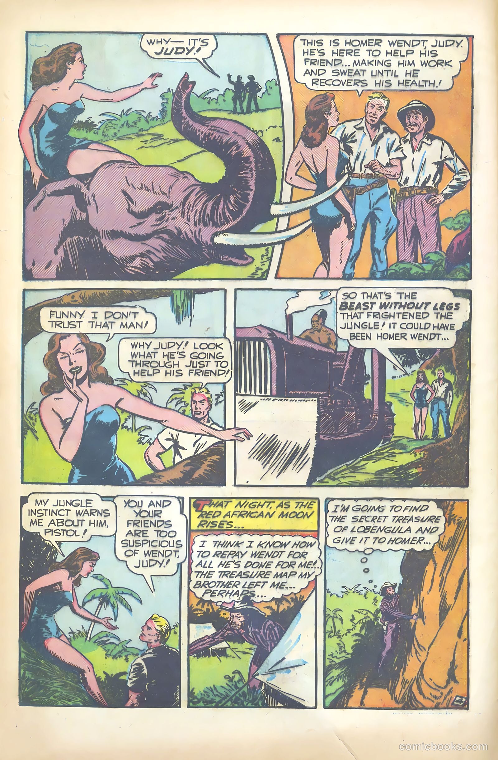 Exciting Comics #60 (1948) — page 6 of 51