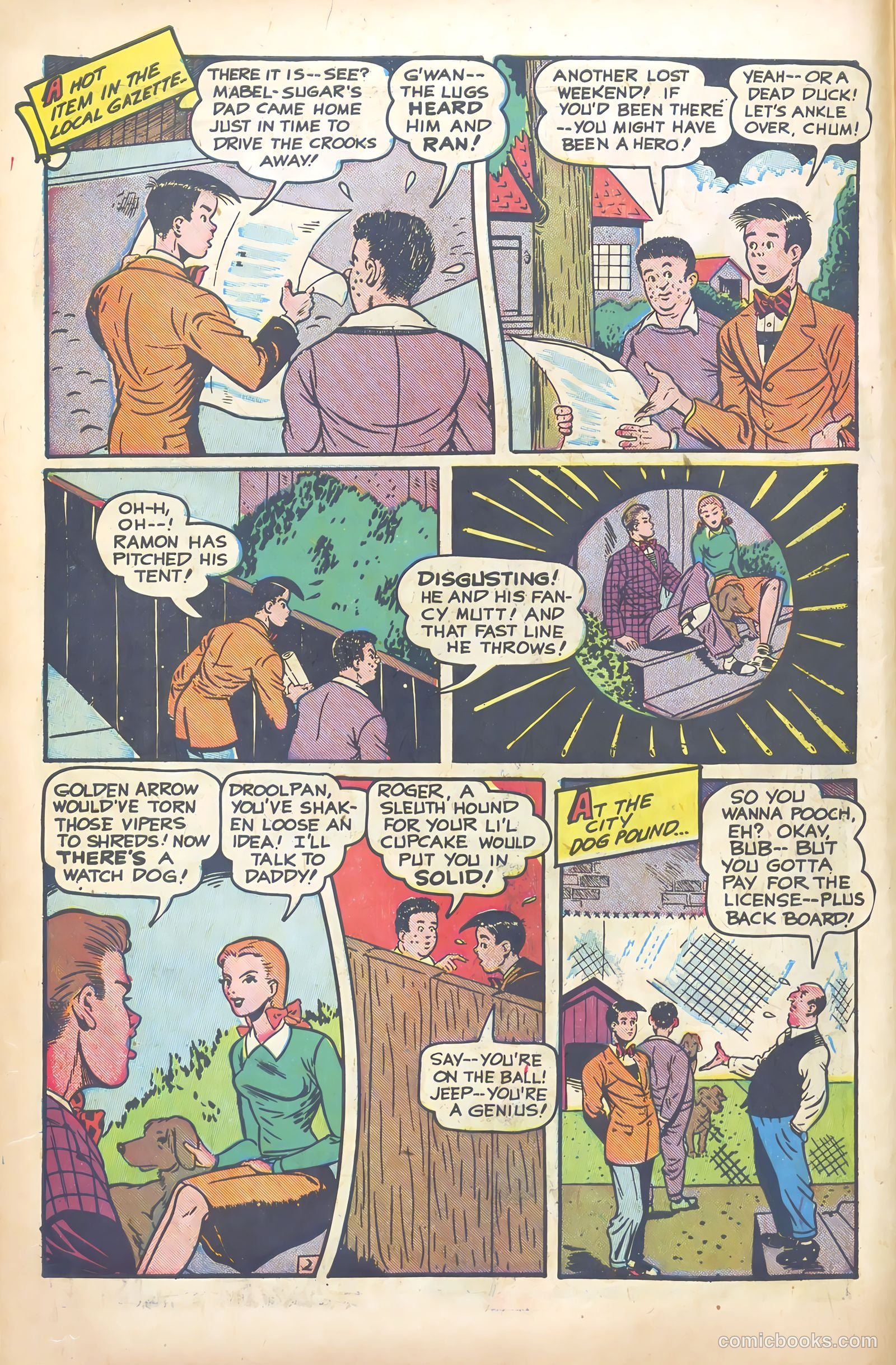 Exciting Comics #60 (1948) — page 12 of 51