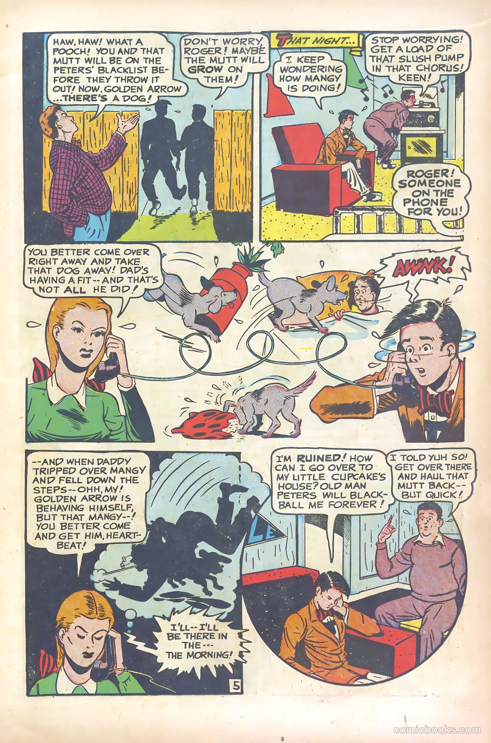 Exciting Comics #60 (1948) — page 15 of 51