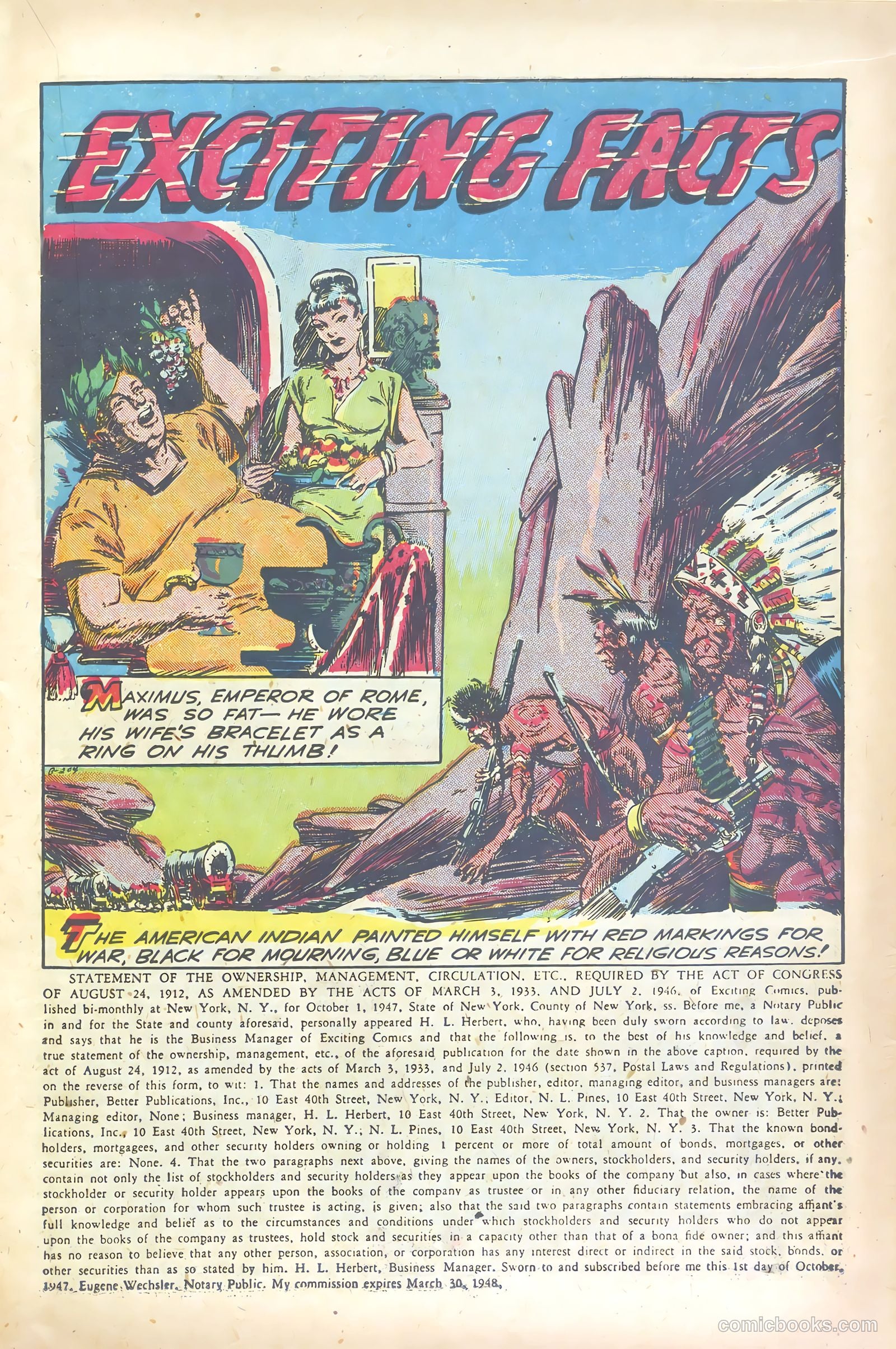 Exciting Comics #60 (1948) — page 19 of 51