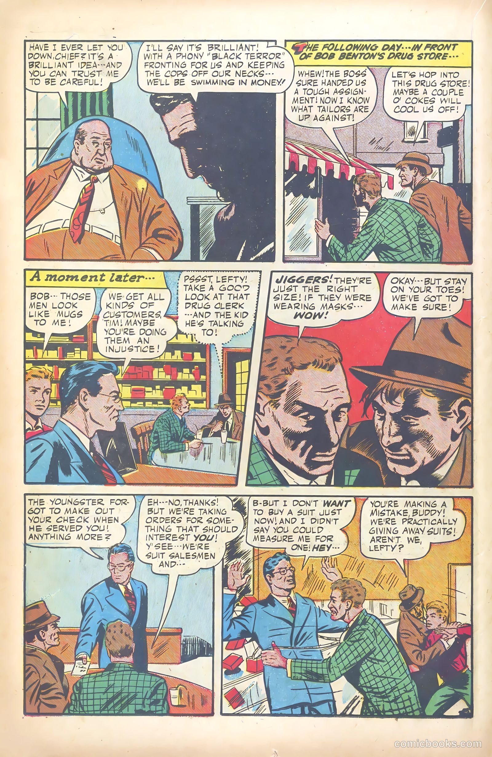 Exciting Comics #60 (1948) — page 23 of 51