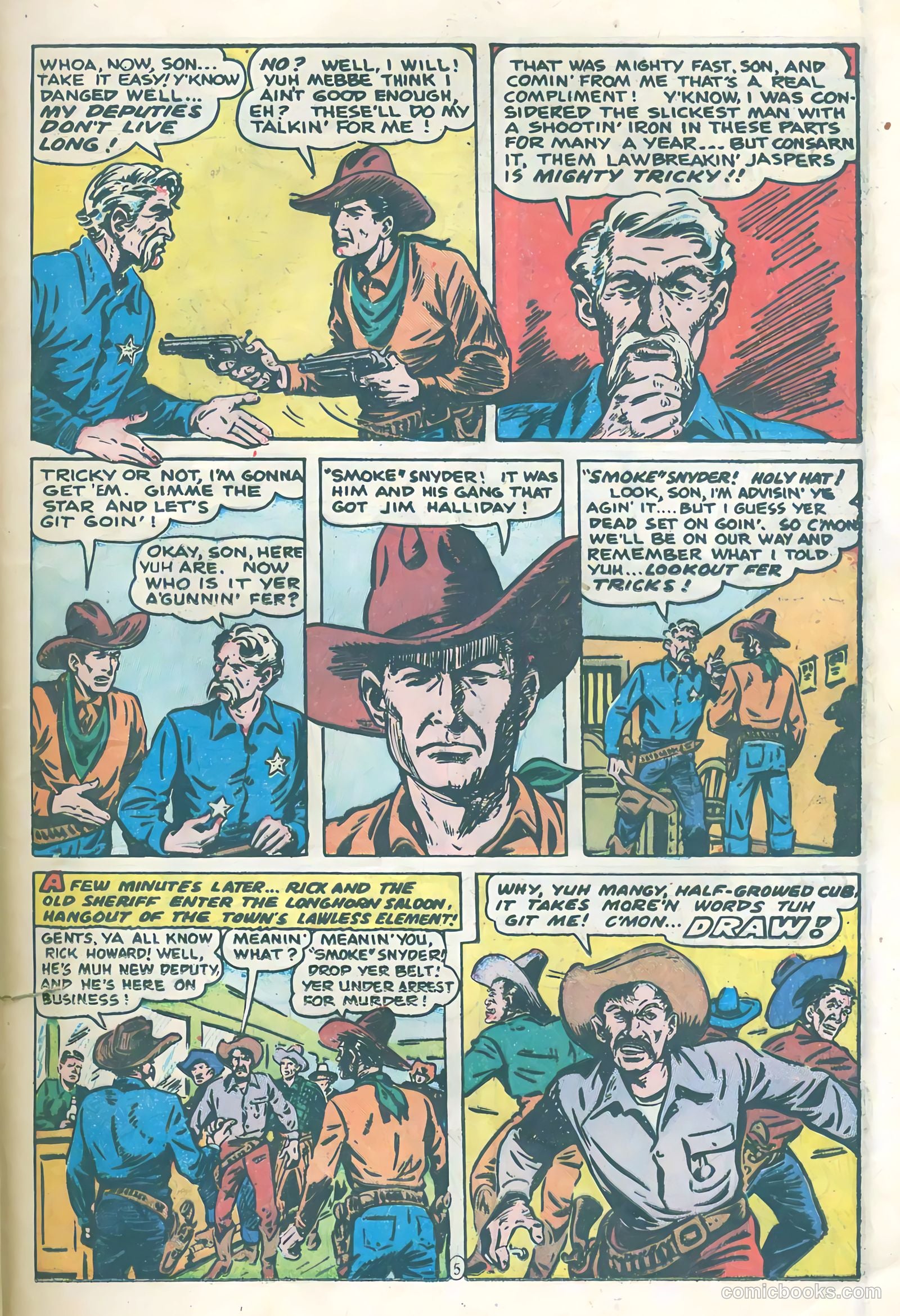 Exciting Comics #62 (1948) — page 37 of 52