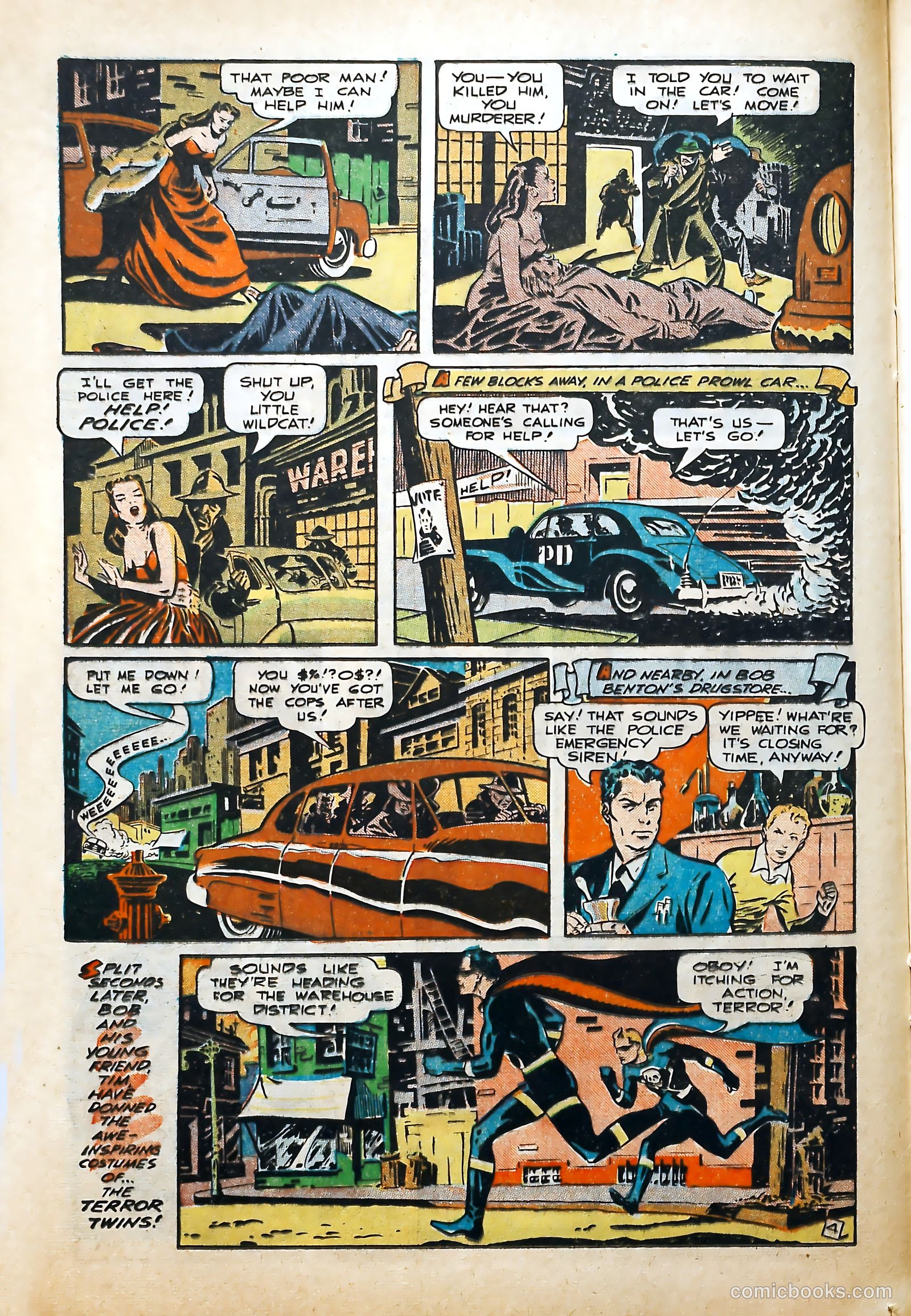 Exciting Comics #63 (1948) — page 17 of 53