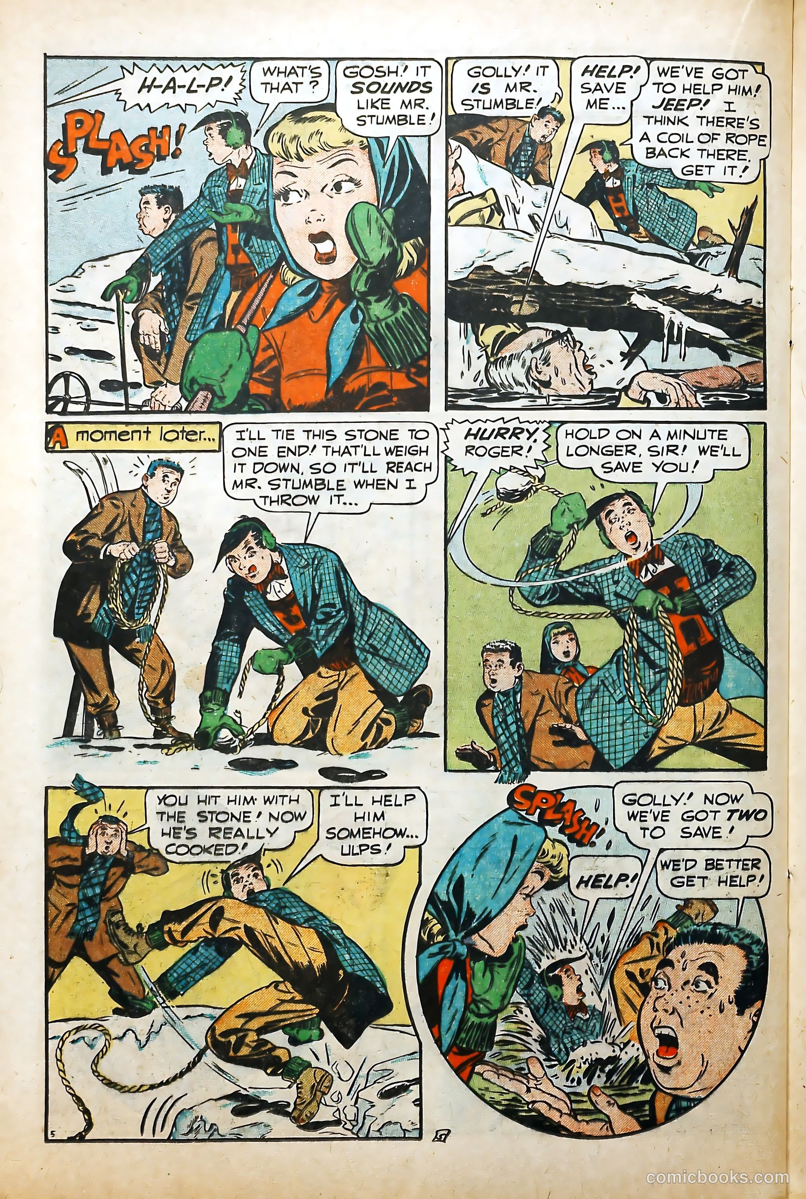 Exciting Comics #63 (1948) — page 31 of 53