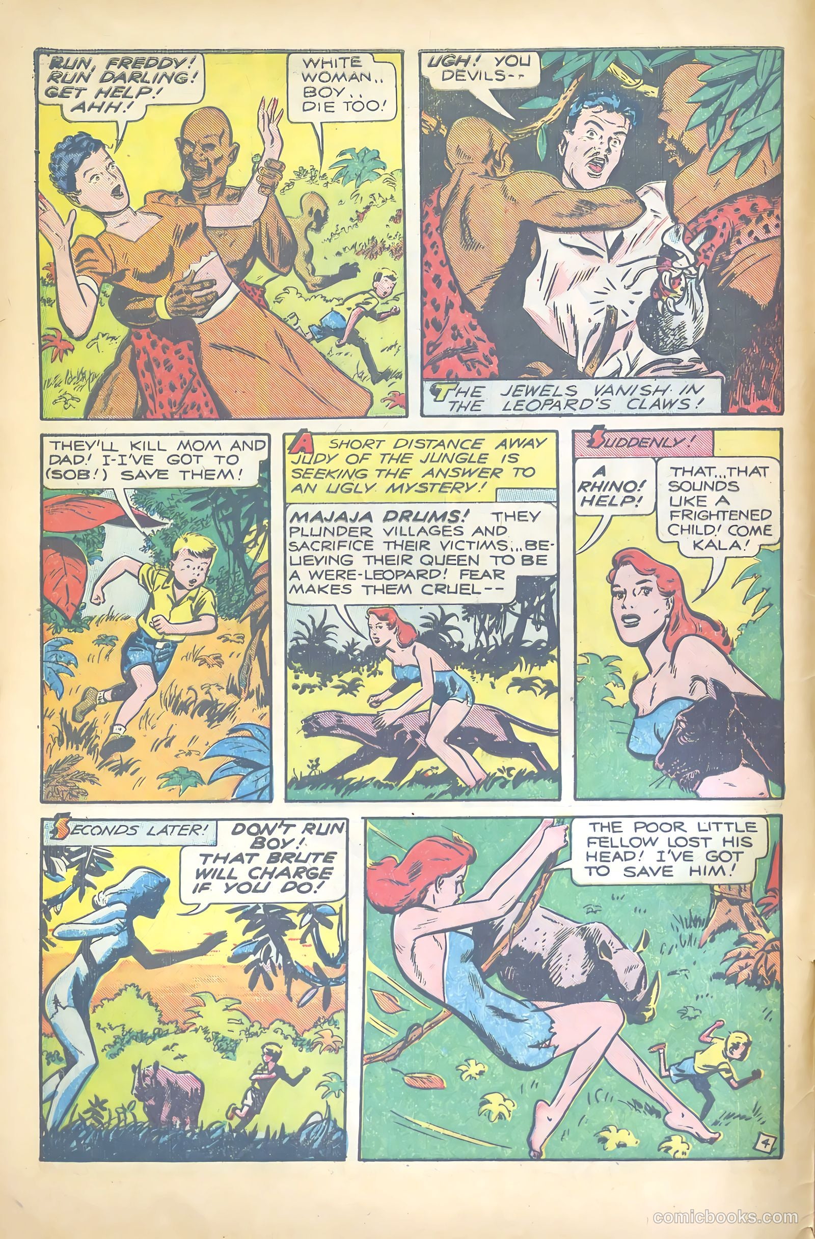 Exciting Comics #66 (1949) — page 6 of 51