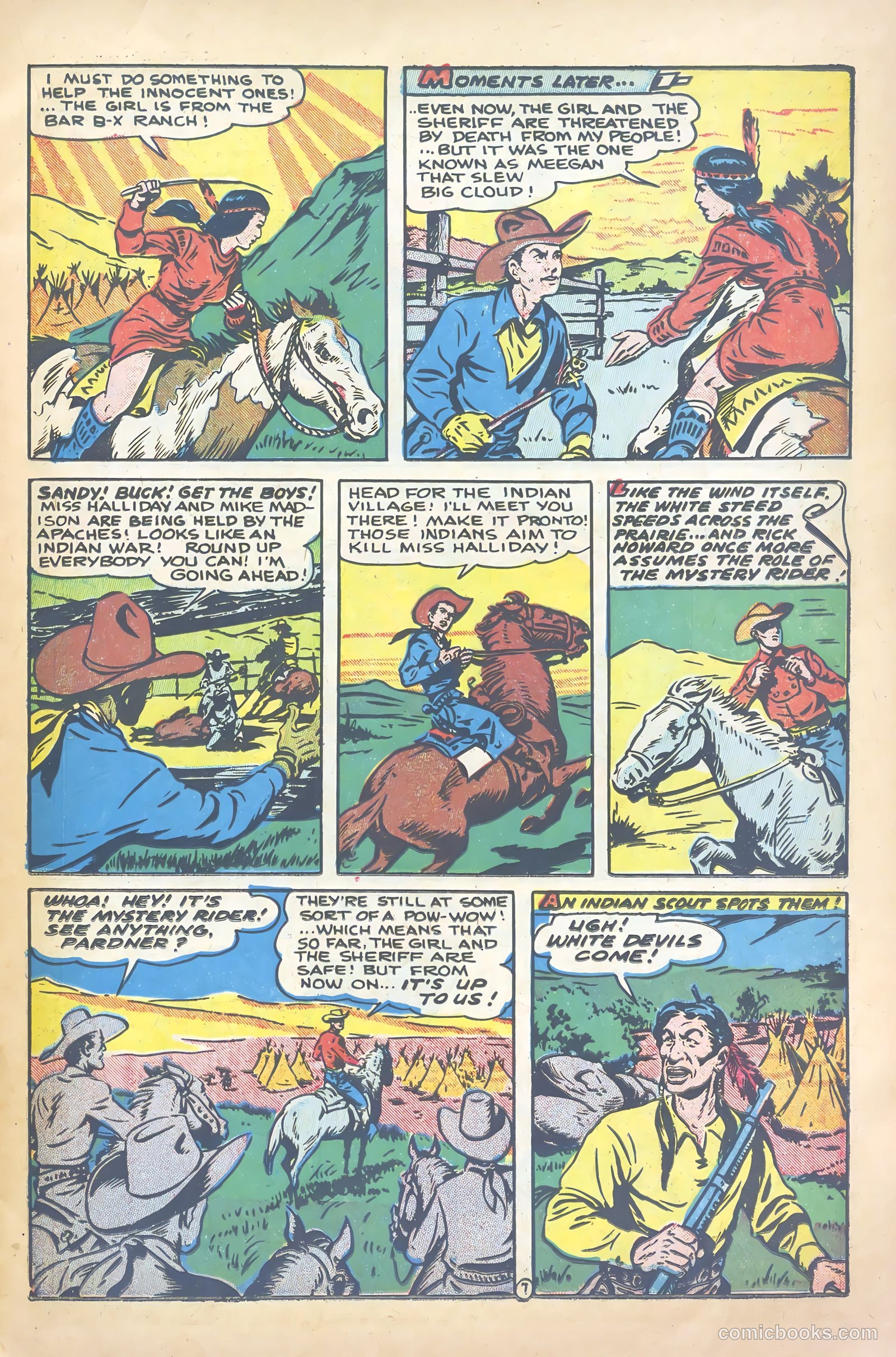 Exciting Comics #66 (1949) — page 19 of 51
