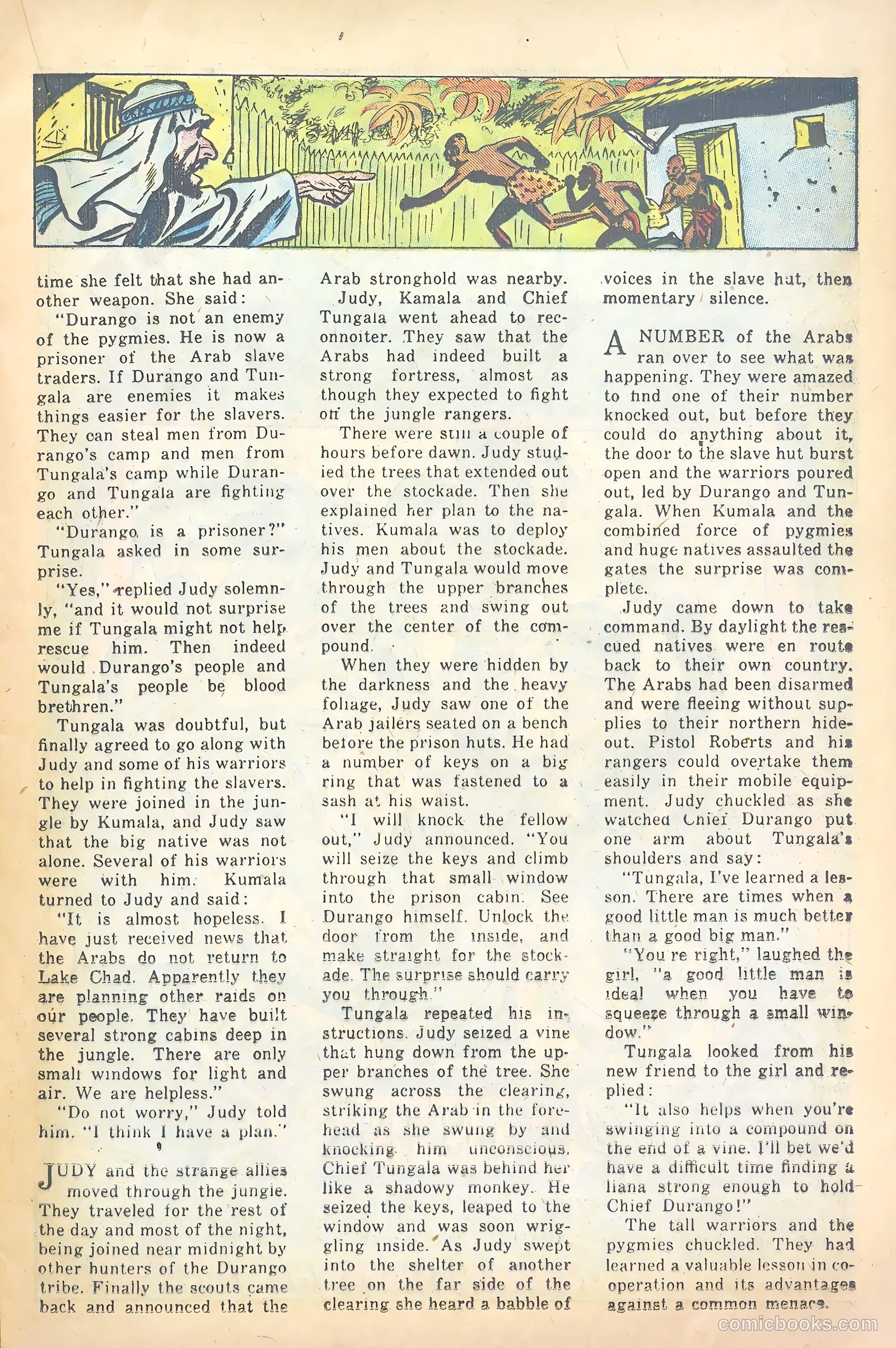 Exciting Comics #66 (1949) — page 23 of 51
