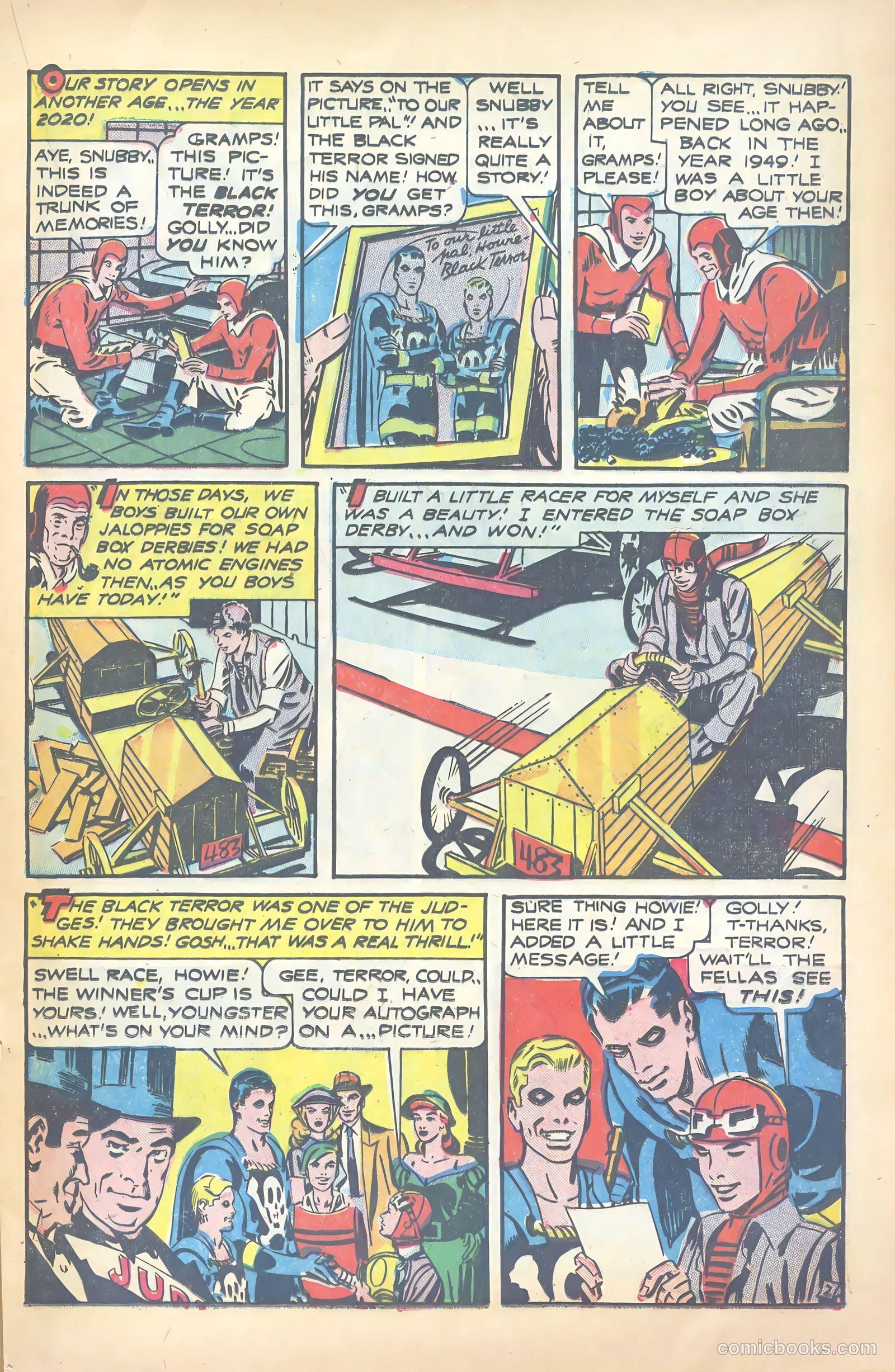 Exciting Comics #66 (1949) — page 25 of 51