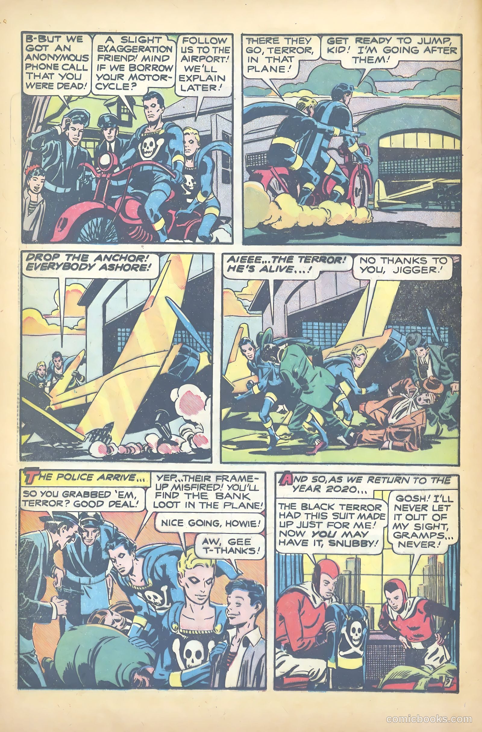 Exciting Comics #66 (1949) — page 32 of 51
