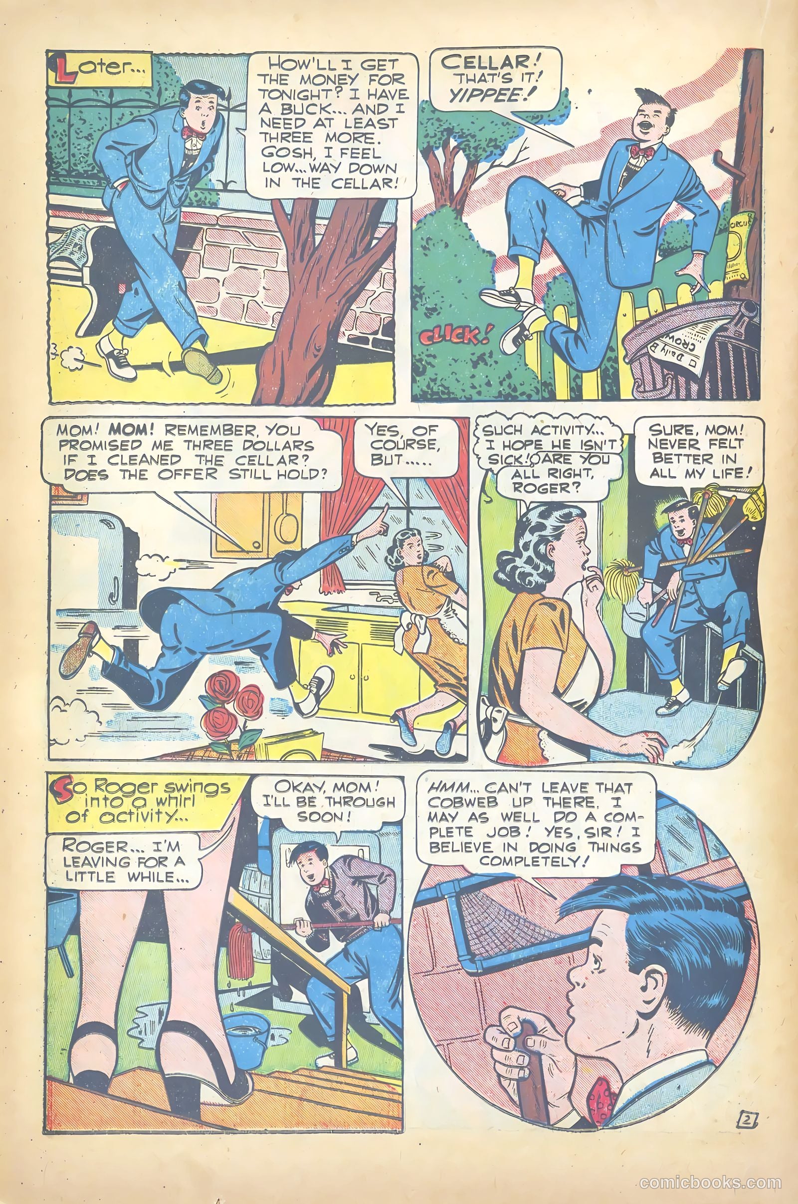 Exciting Comics #66 (1949) — page 34 of 51