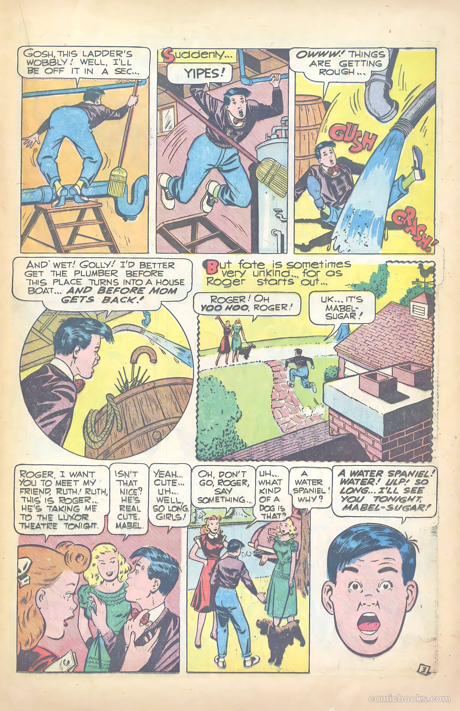 Exciting Comics #66 (1949) — page 35 of 51