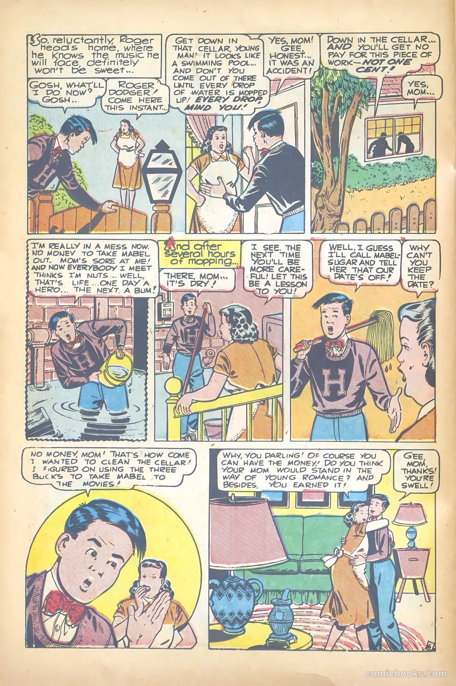 Exciting Comics #66 (1949) — page 38 of 51