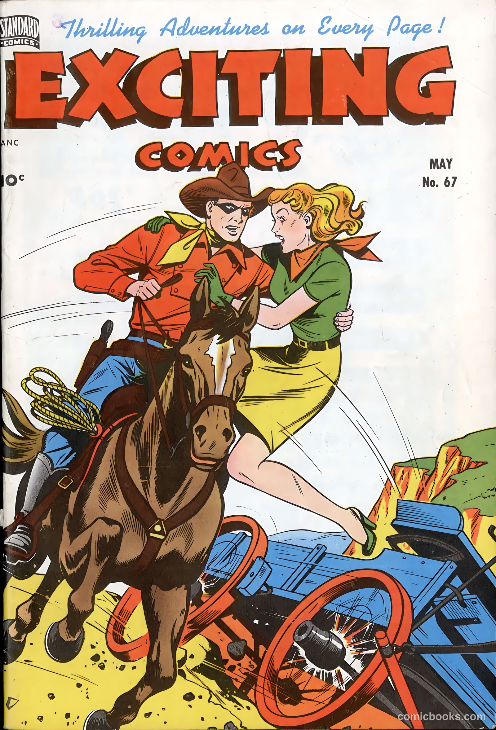 Exciting Comics #67