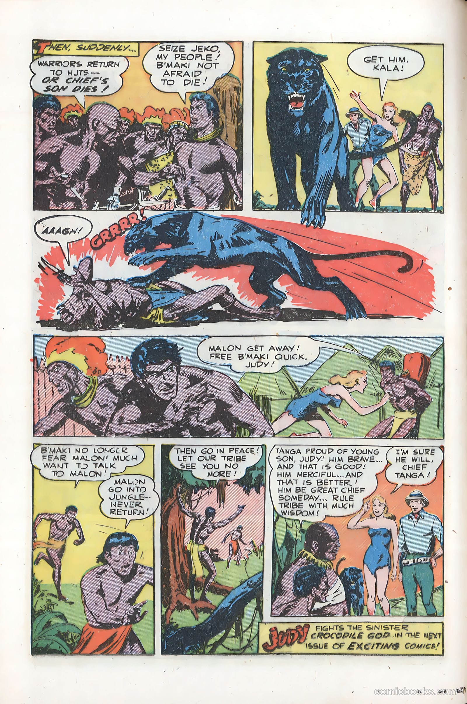 Exciting Comics #67 (1949) — page 20 of 52