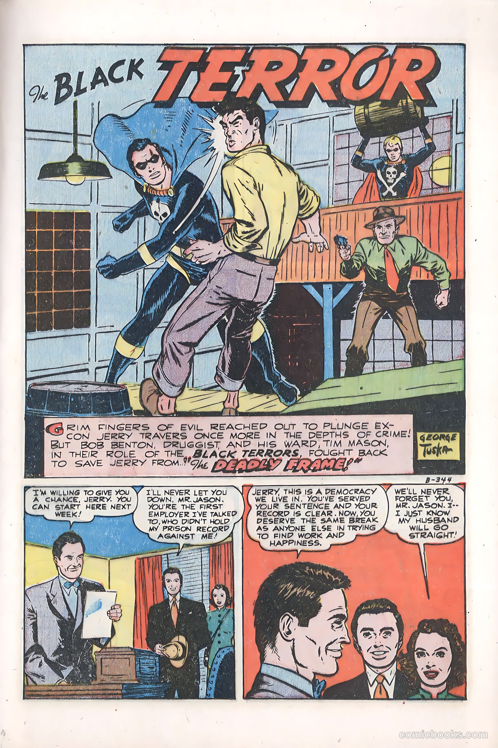 Exciting Comics #67 (1949) — page 21 of 52