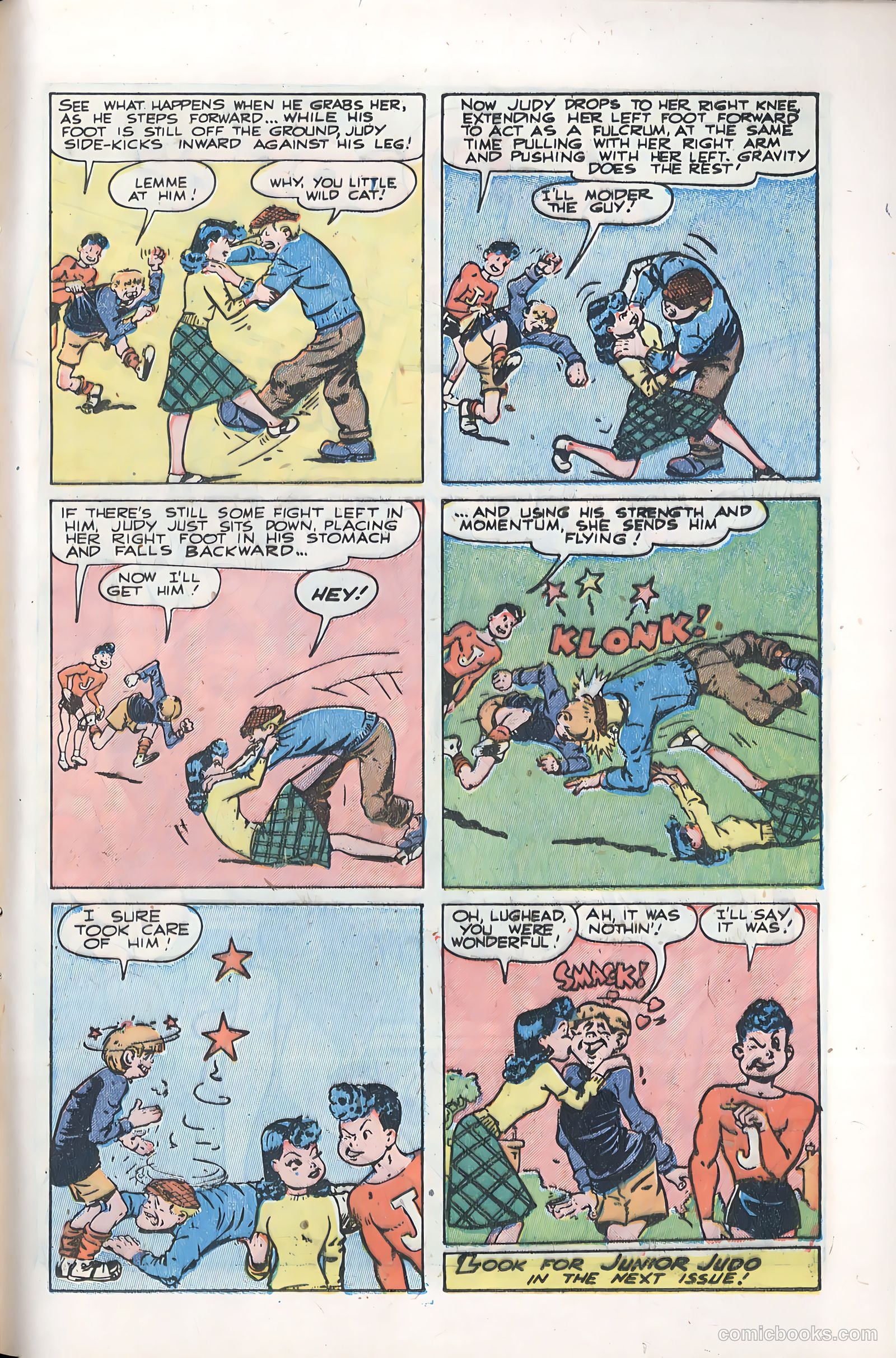 Exciting Comics #67 (1949) — page 35 of 52