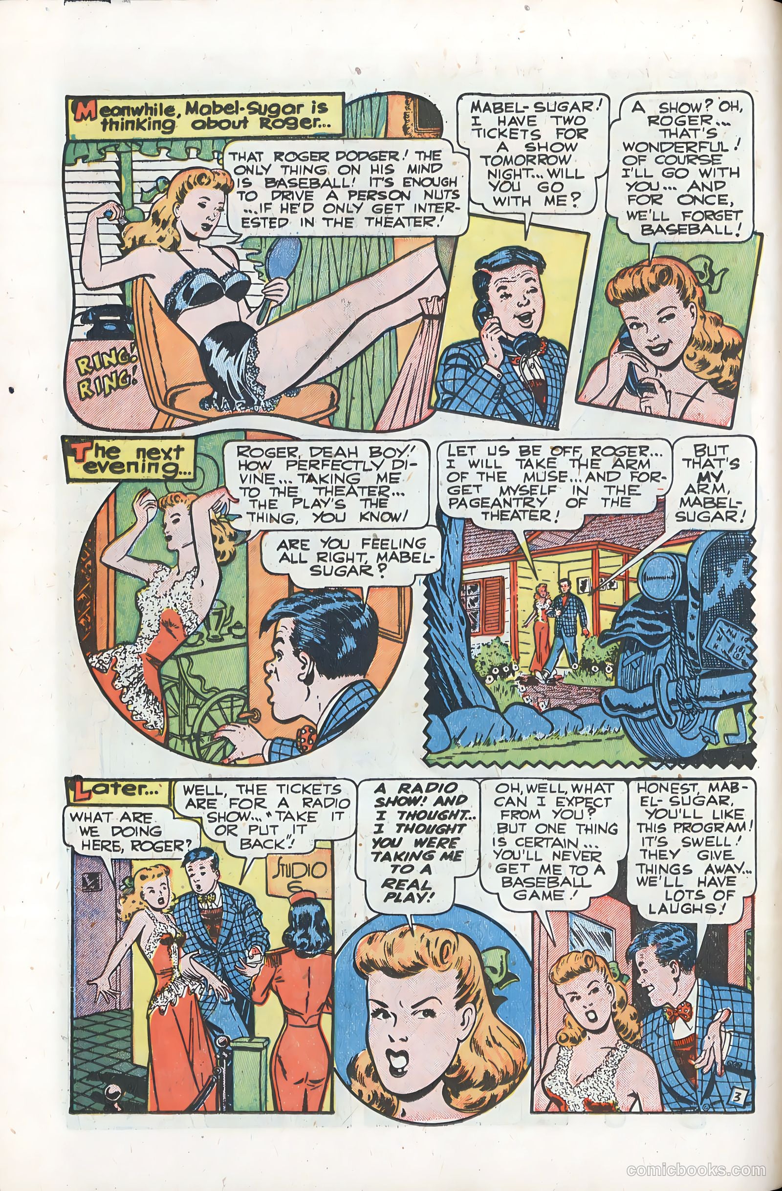 Exciting Comics #67 (1949) — page 38 of 52