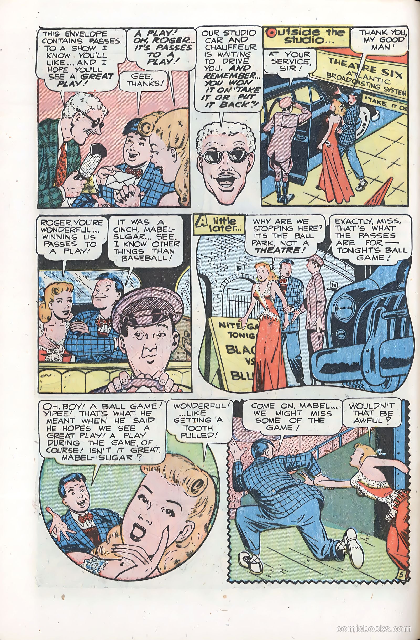 Exciting Comics #67 (1949) — page 40 of 52