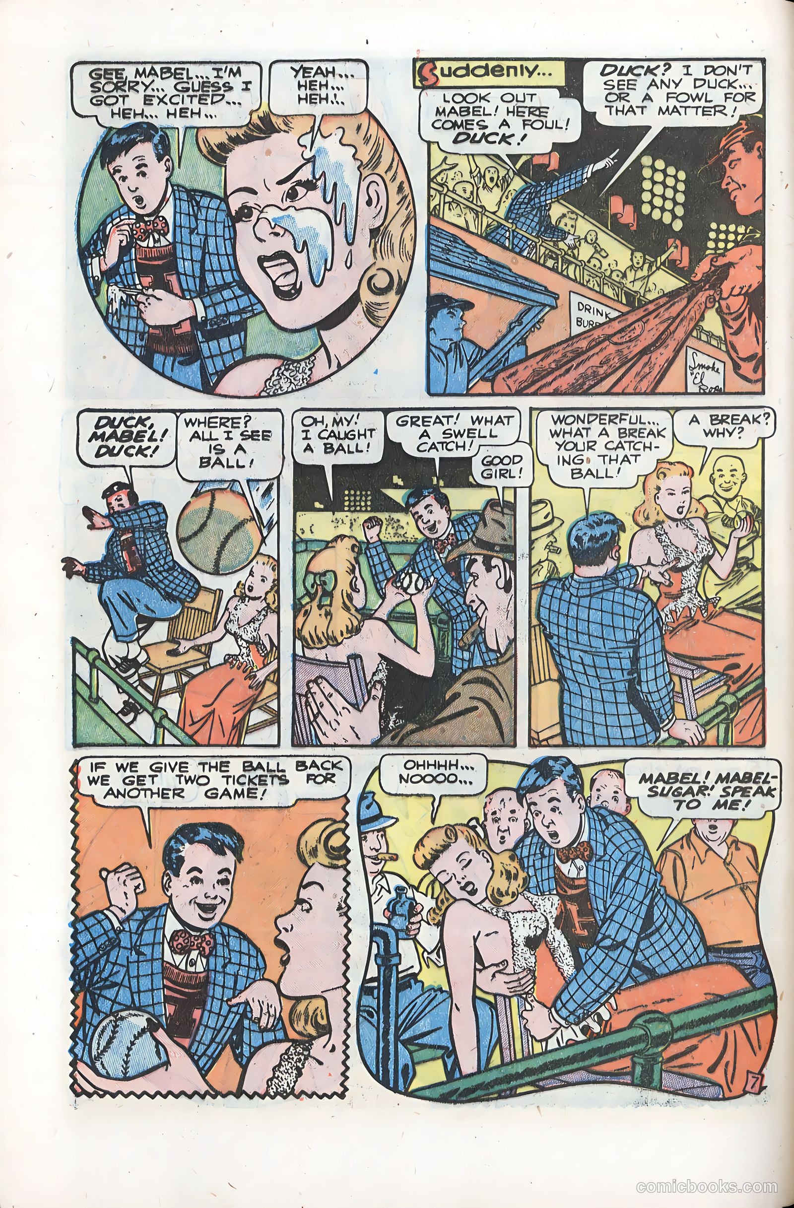 Exciting Comics #67 (1949) — page 42 of 52