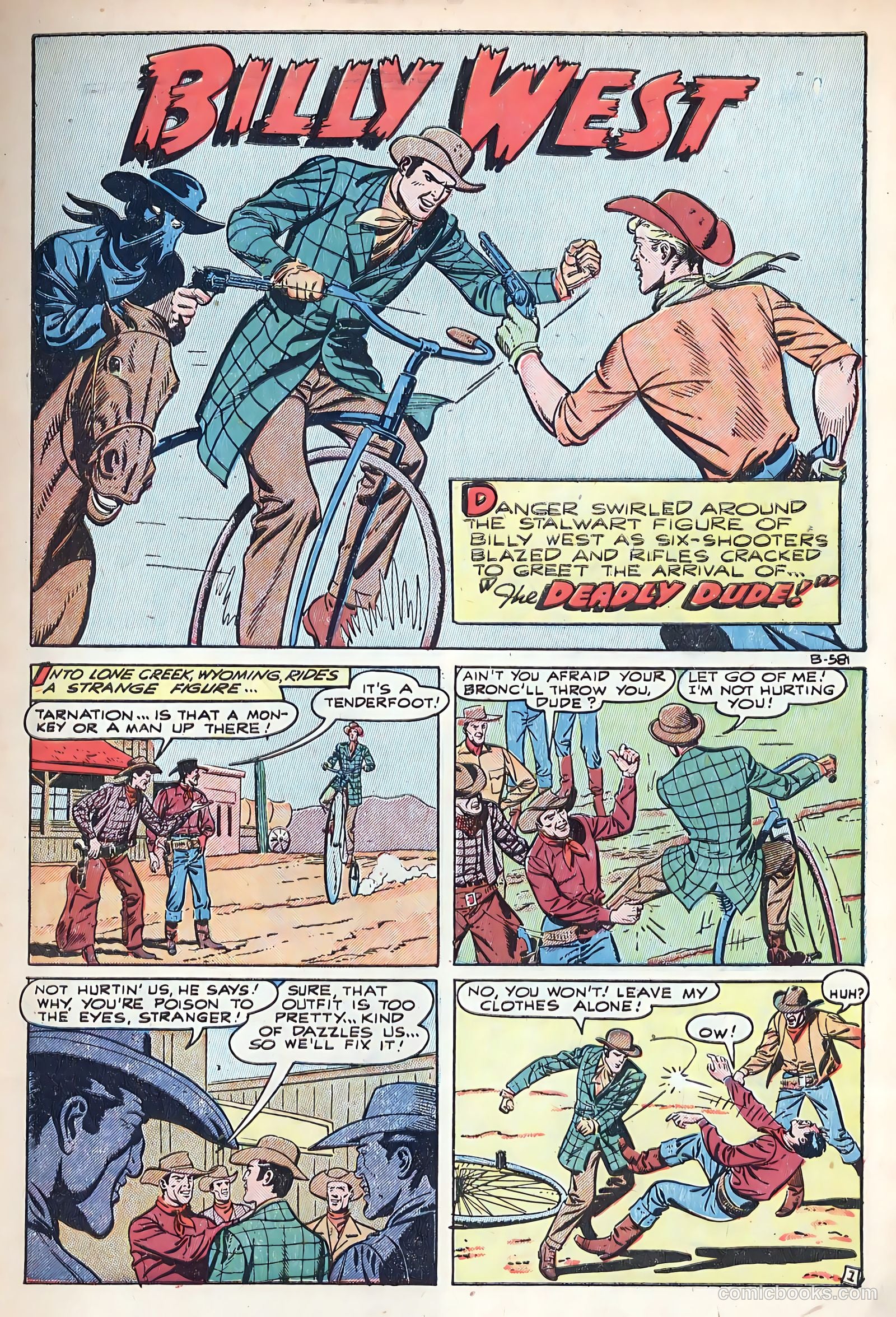 Exciting Comics #69 (1949) — page 3 of 36