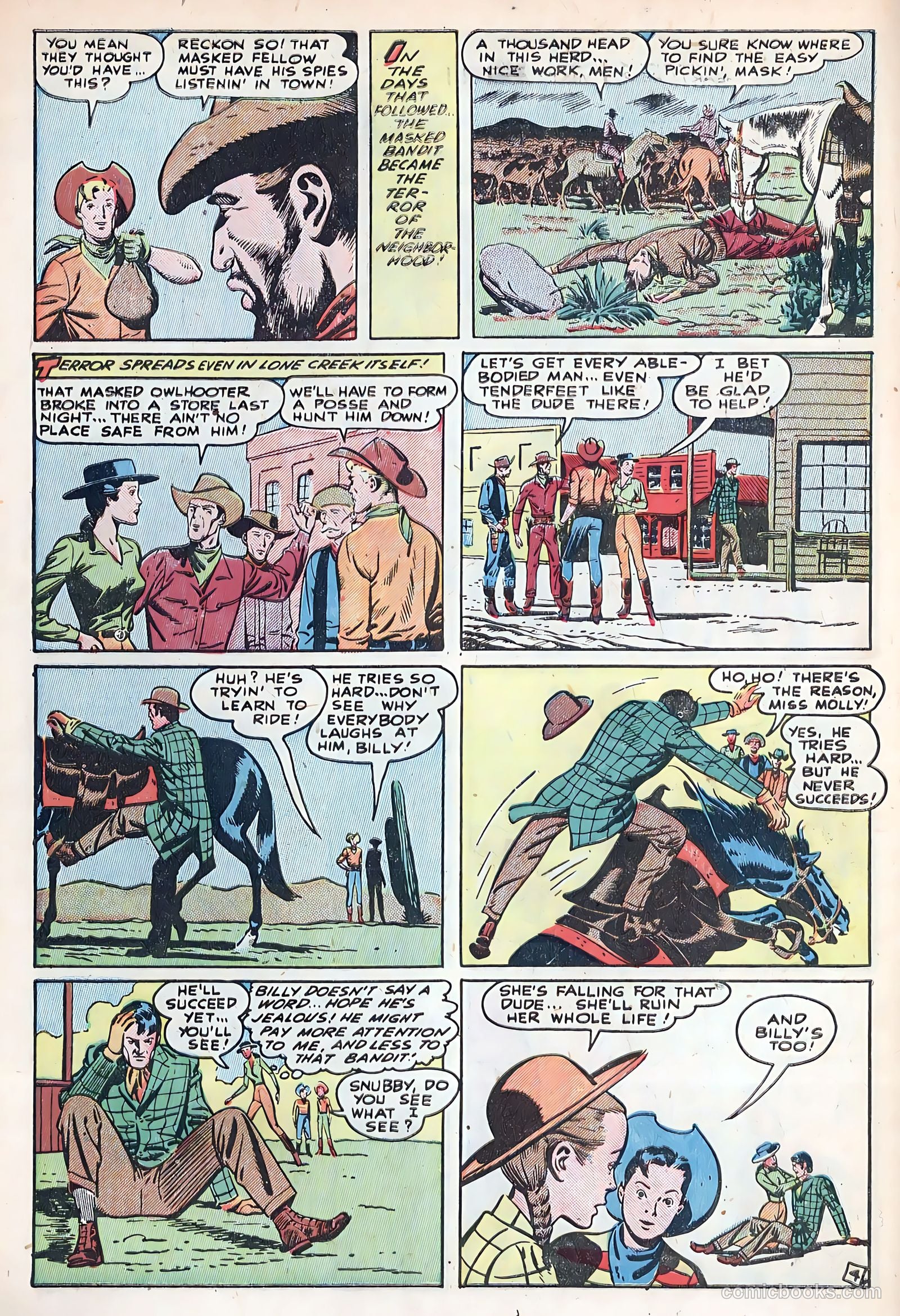 Exciting Comics #69 (1949) — page 6 of 36