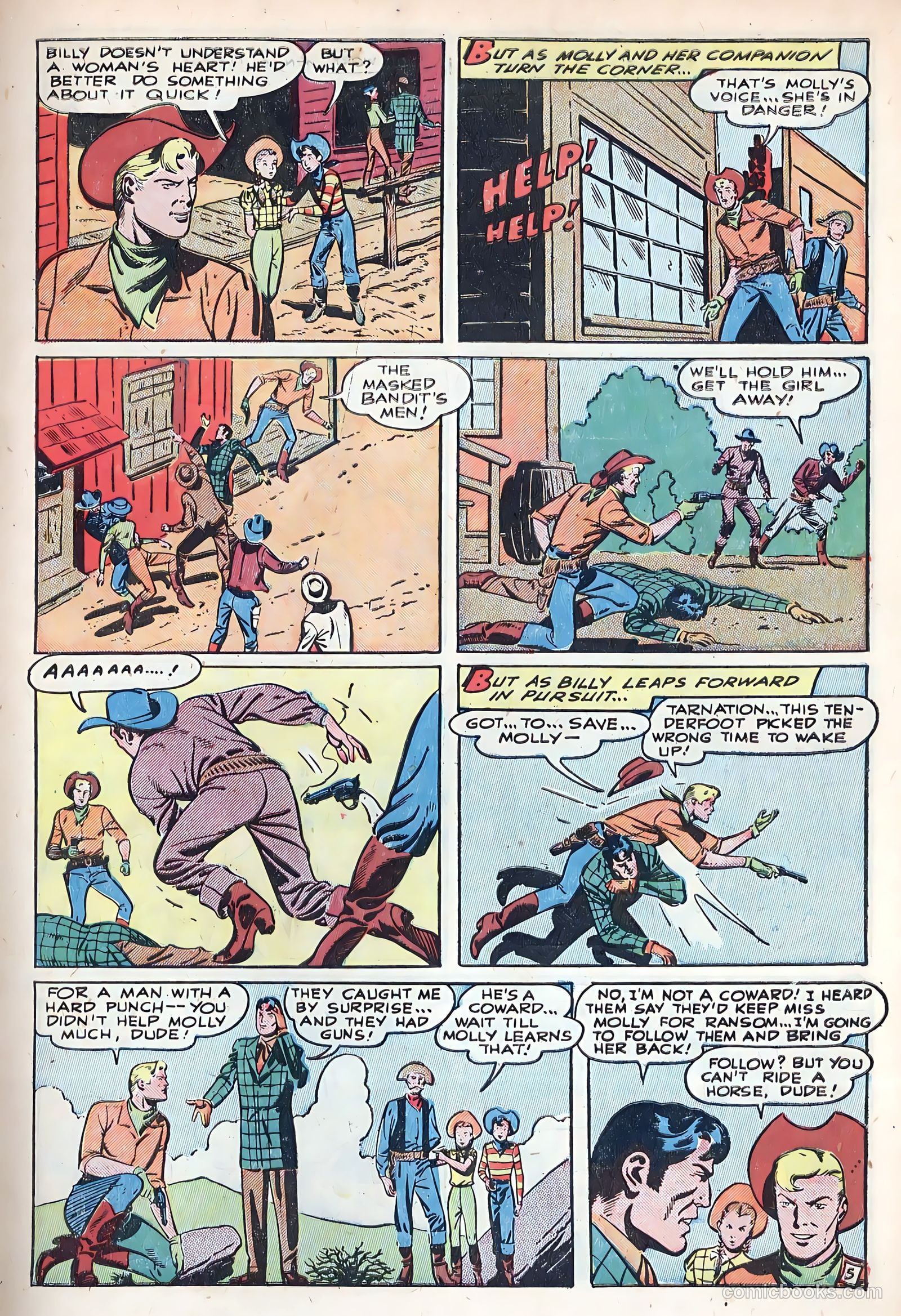 Exciting Comics #69 (1949) — page 7 of 36