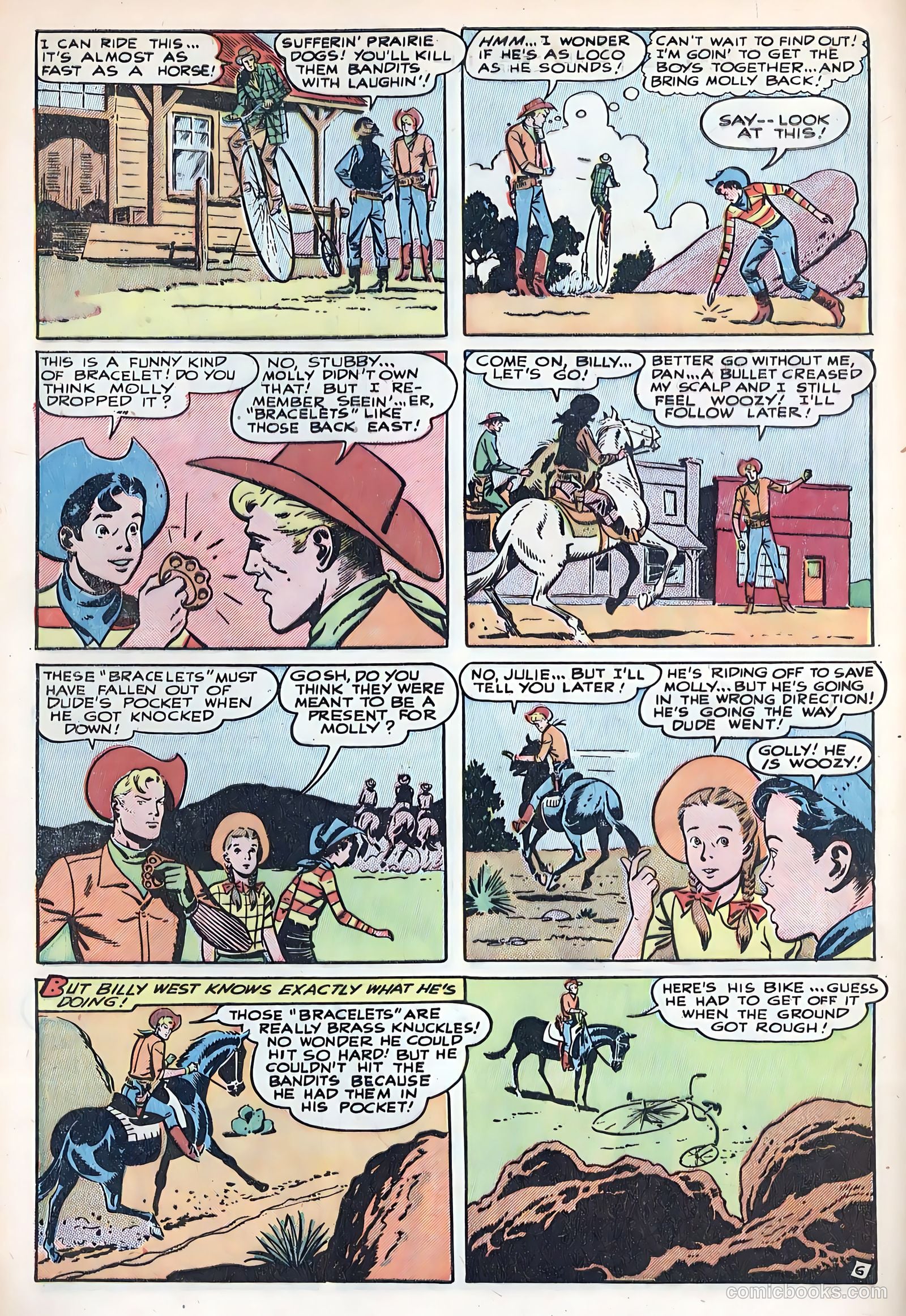 Exciting Comics #69 (1949) — page 8 of 36
