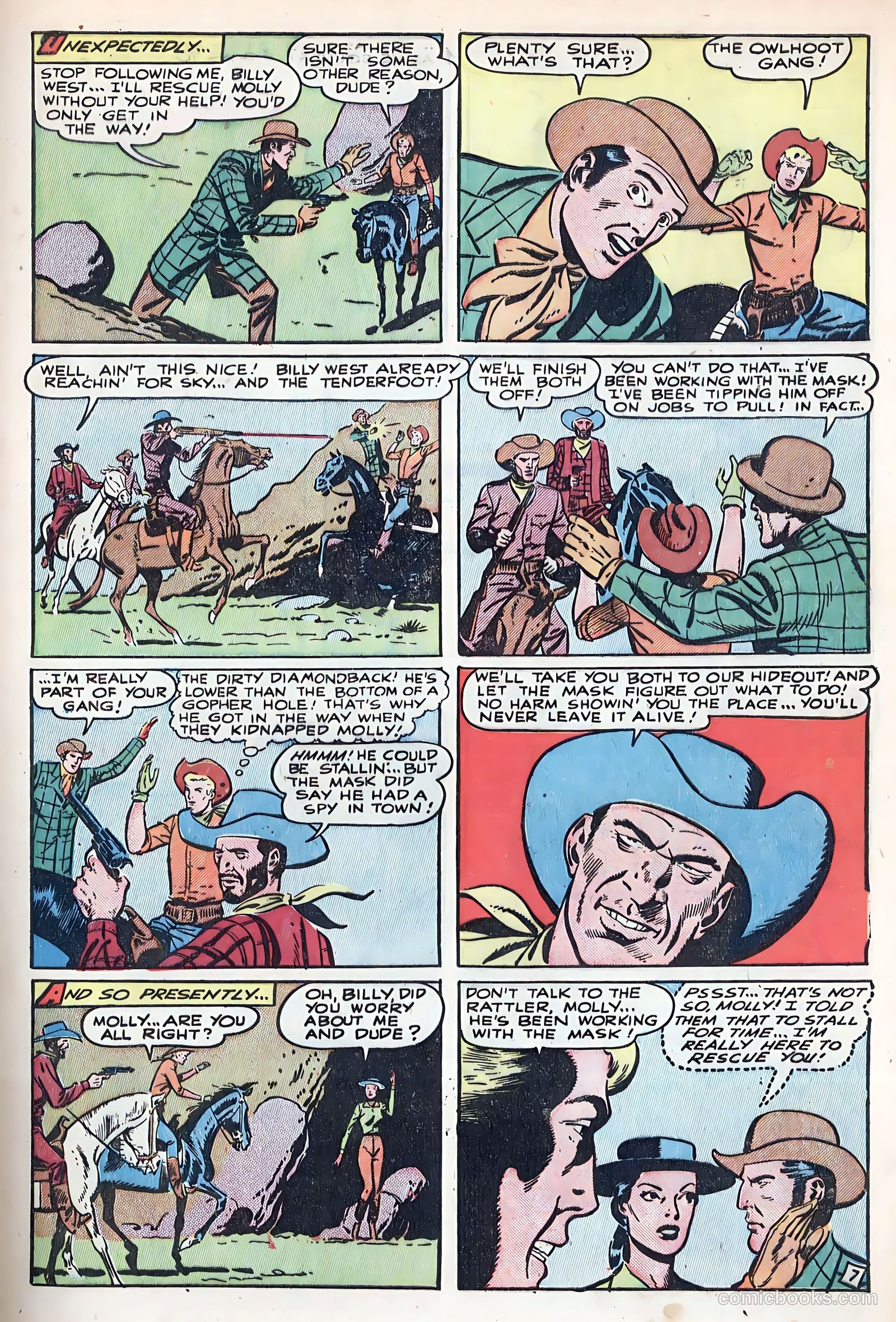 Exciting Comics #69 (1949) — page 9 of 36