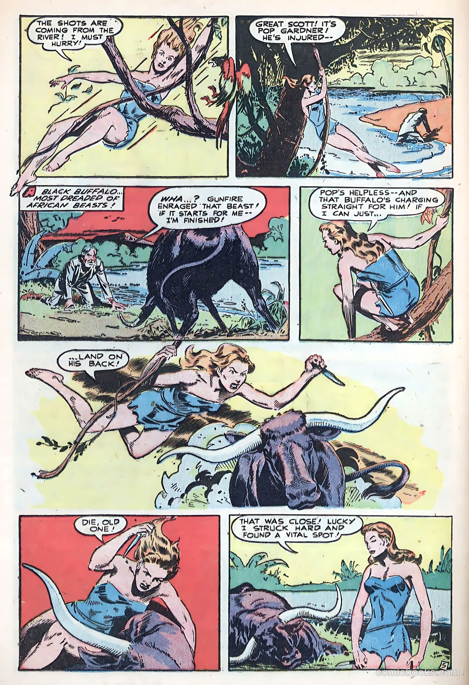 Exciting Comics #69 (1949) — page 16 of 36